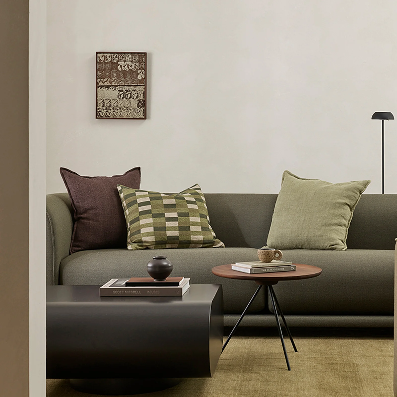 Flaxmill Cushion | Mahogany (50 x 50cm) - Image 4