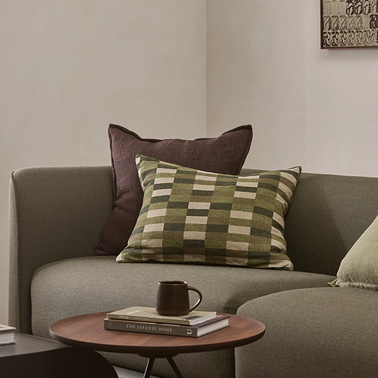 Flaxmill Cushion | Mahogany (50 x 50cm) - Image 5