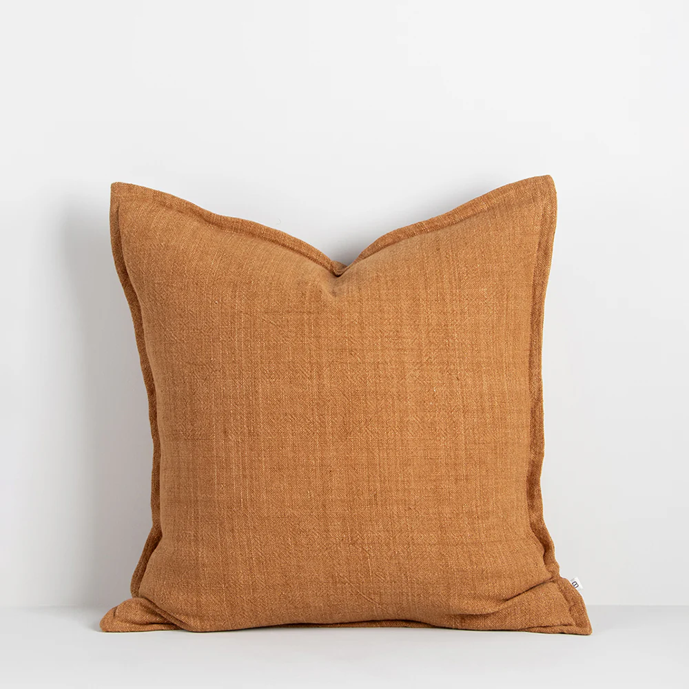 Flaxmill Cushion | Nutmeg (50 x 50cm) - Image 2