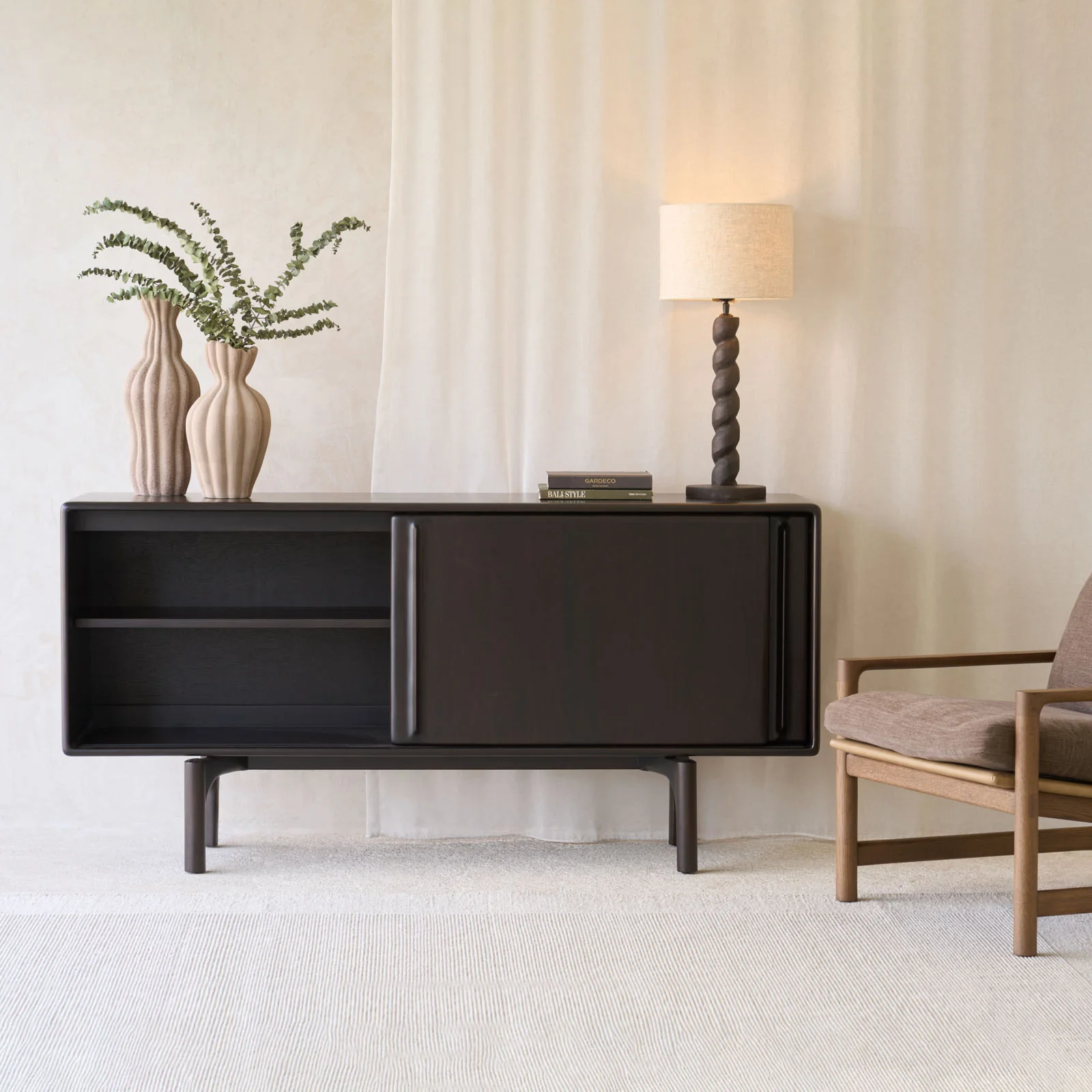 Flow Sideboard | Mahogany (168cm) - Image 3