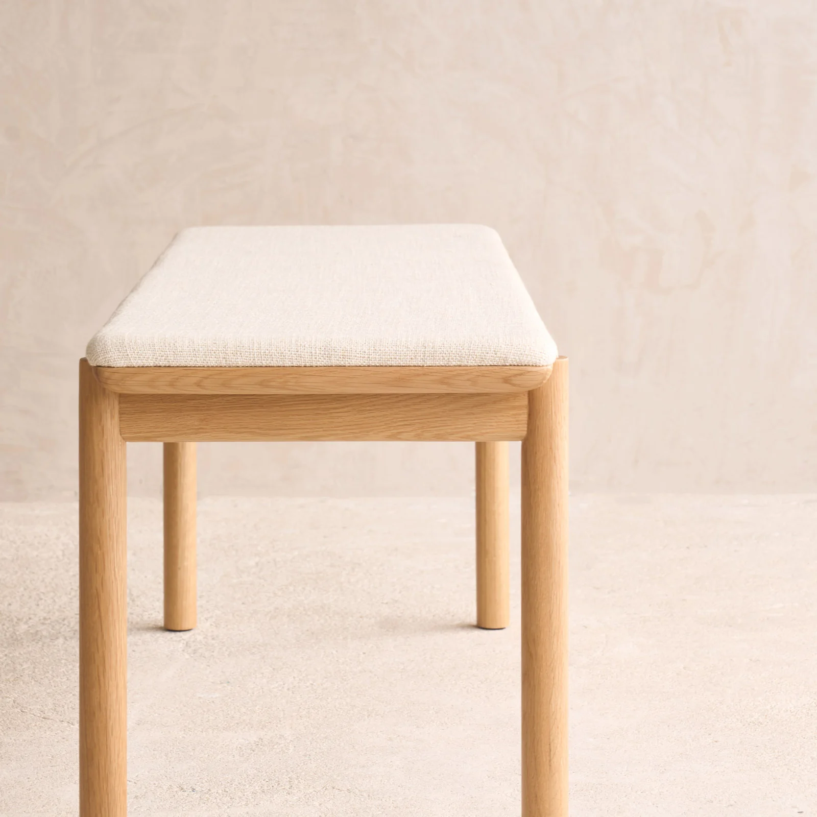 Folk Bench | Bespoke Fabric & Leather - Image 10