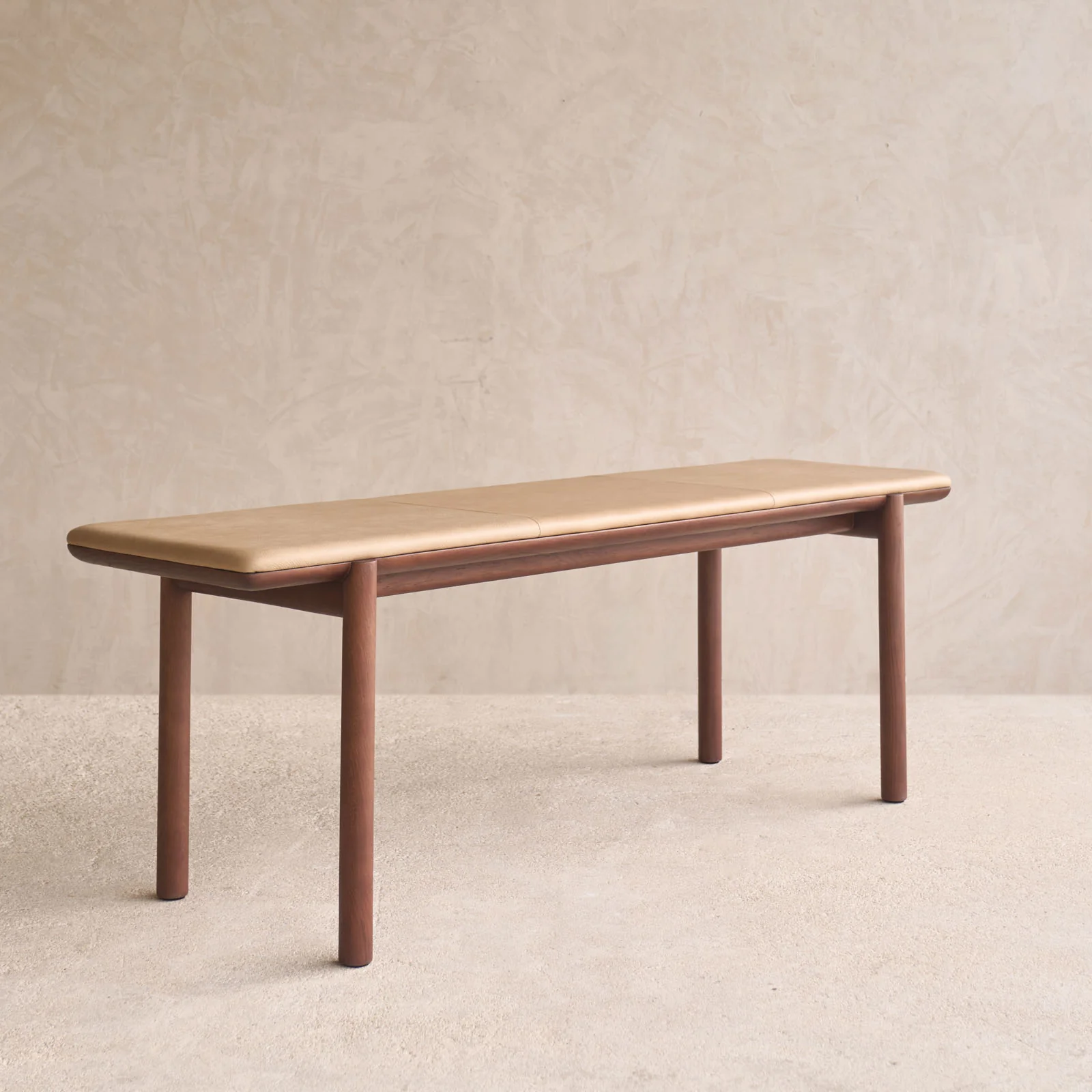 Folk Bench | Bespoke Fabric & Leather - Image 14