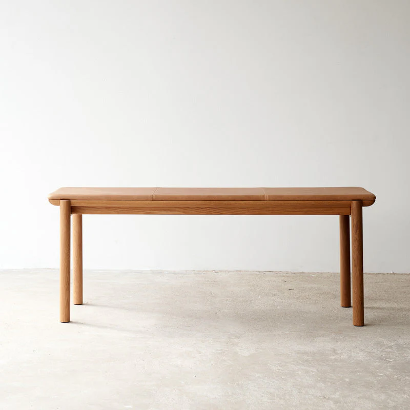 Folk Bench | Bespoke Fabric & Leather - Image 16