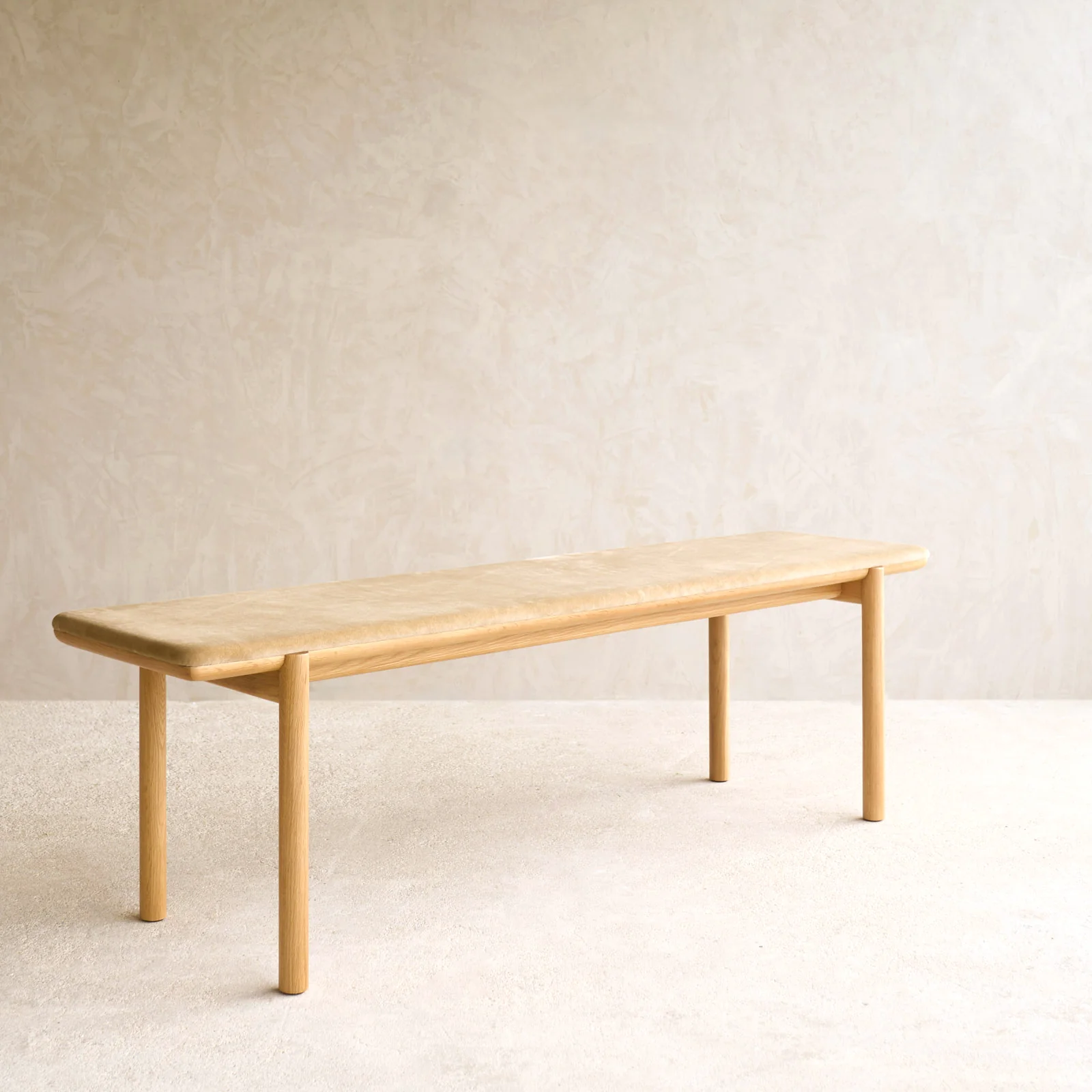 Folk Bench | Oak Frame - Canopy (160cm) - Image 3