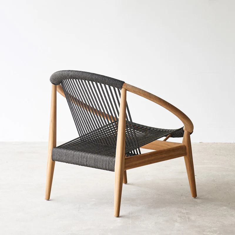 Frida Outdoor Lounge Chair | Natural - Image 4