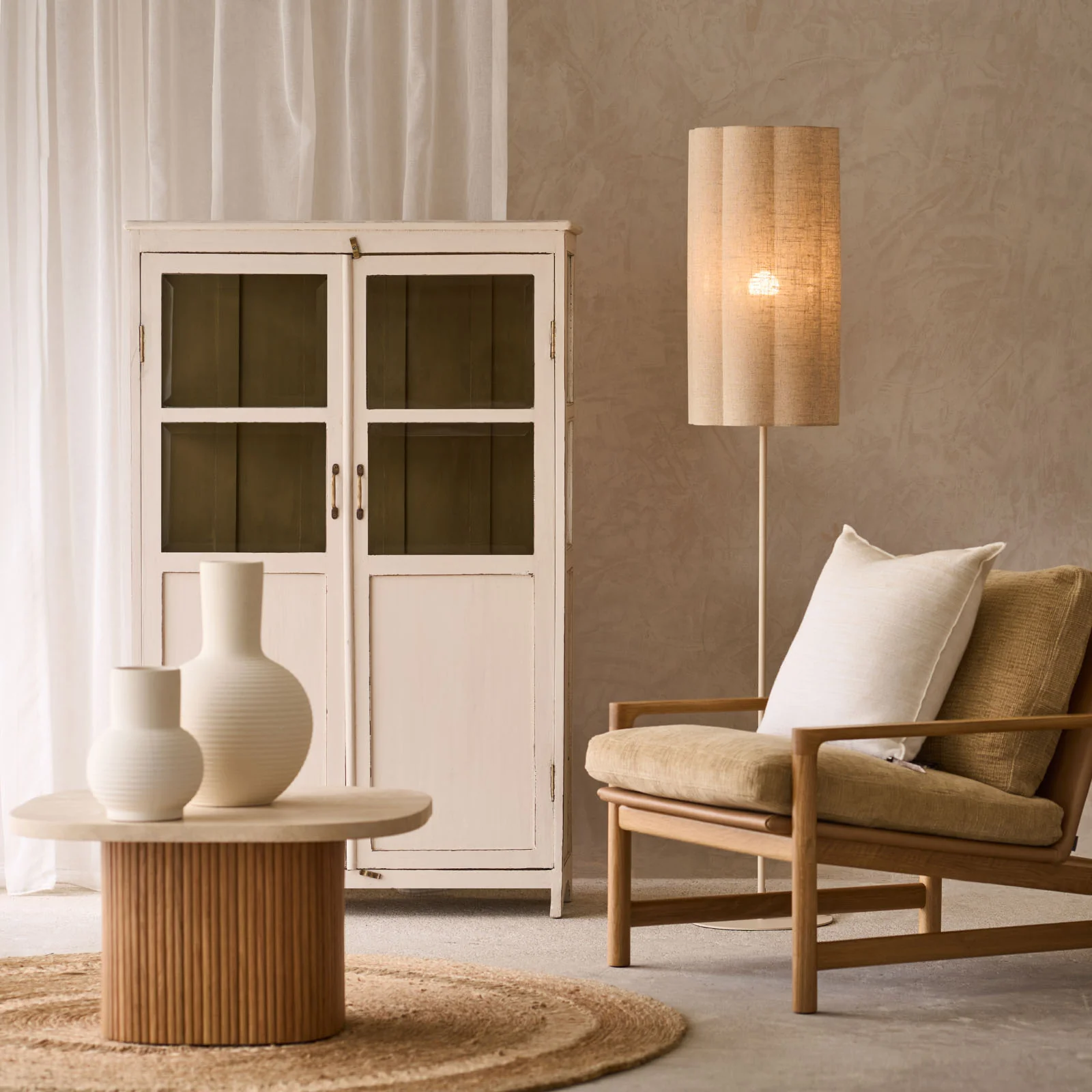 Fringe Floor Lamp | Natural - Image 4