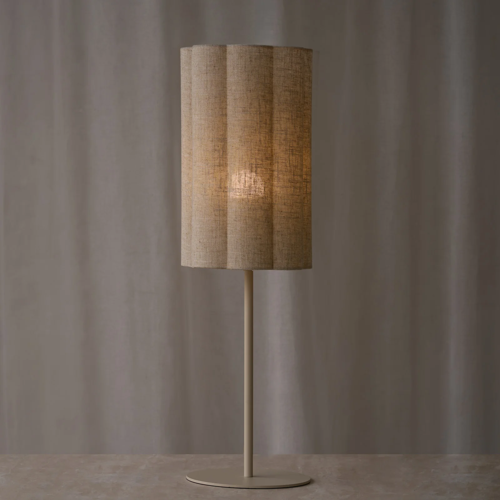 Fringe Table Lamp | Cream - Image 2