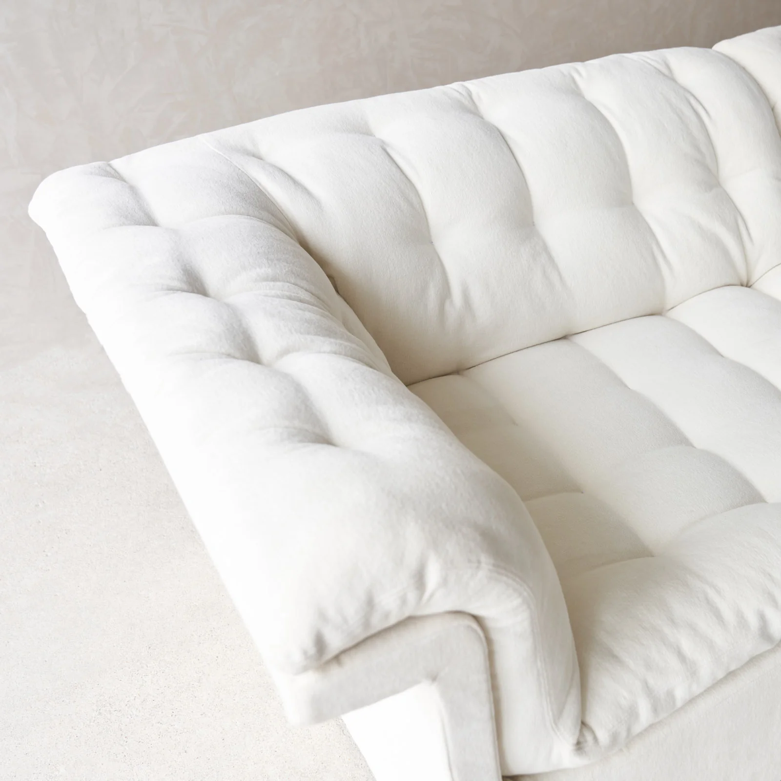 Furrow Modular Fabric Sofa | Blanc (226cm) - Image 7