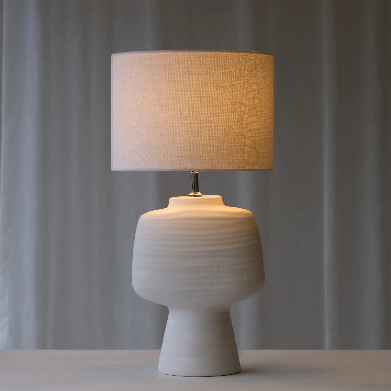 Gandoro Table Lamp | Cream (49cm) - Image 2