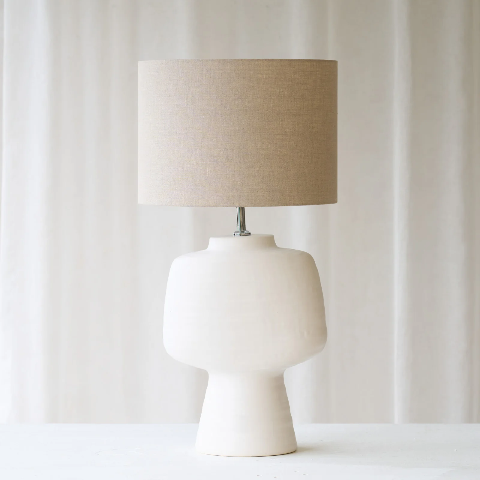 Gandoro Table Lamp | Cream (49cm) - Image 4