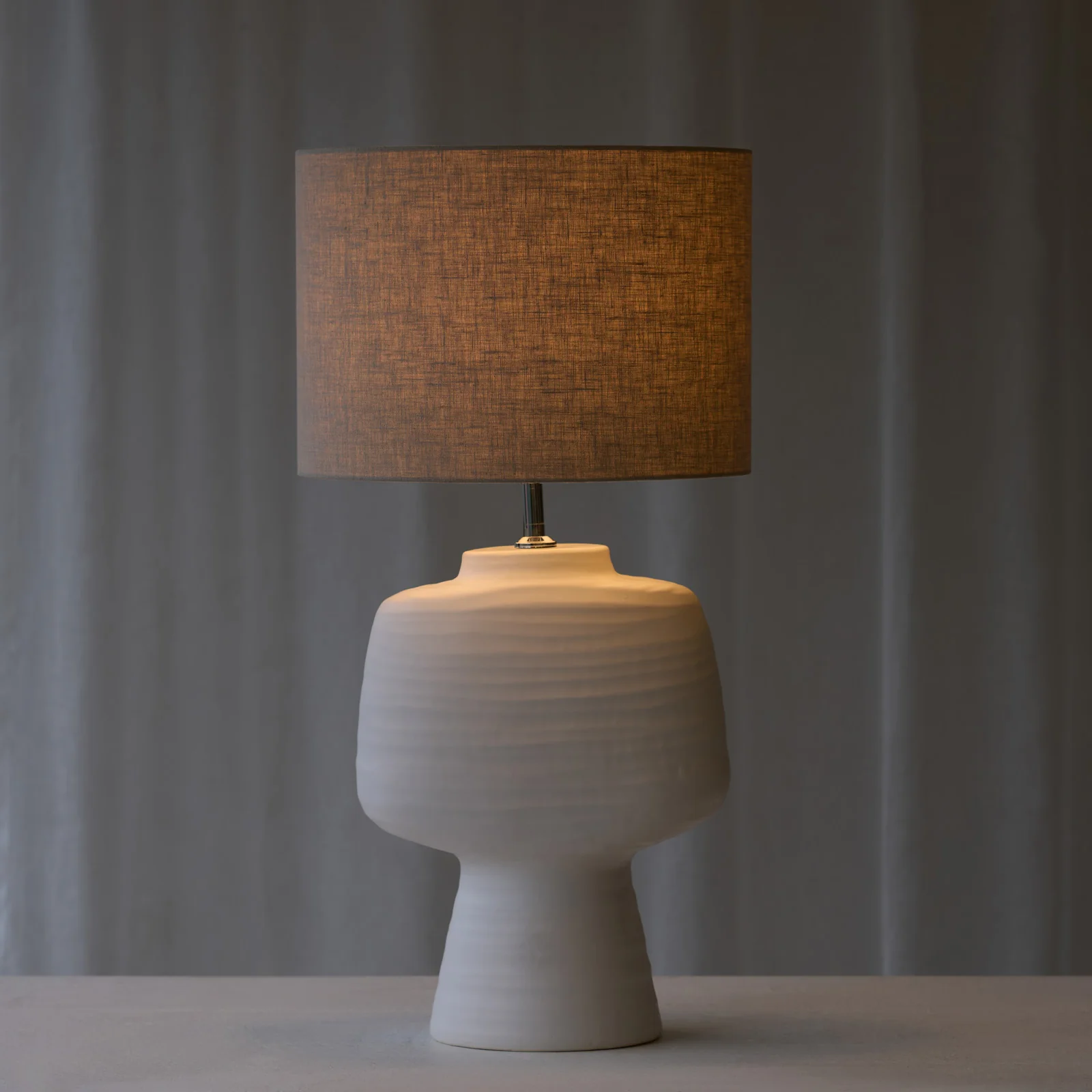 Gandoro Table Lamp | Cream (49cm) - Image 5