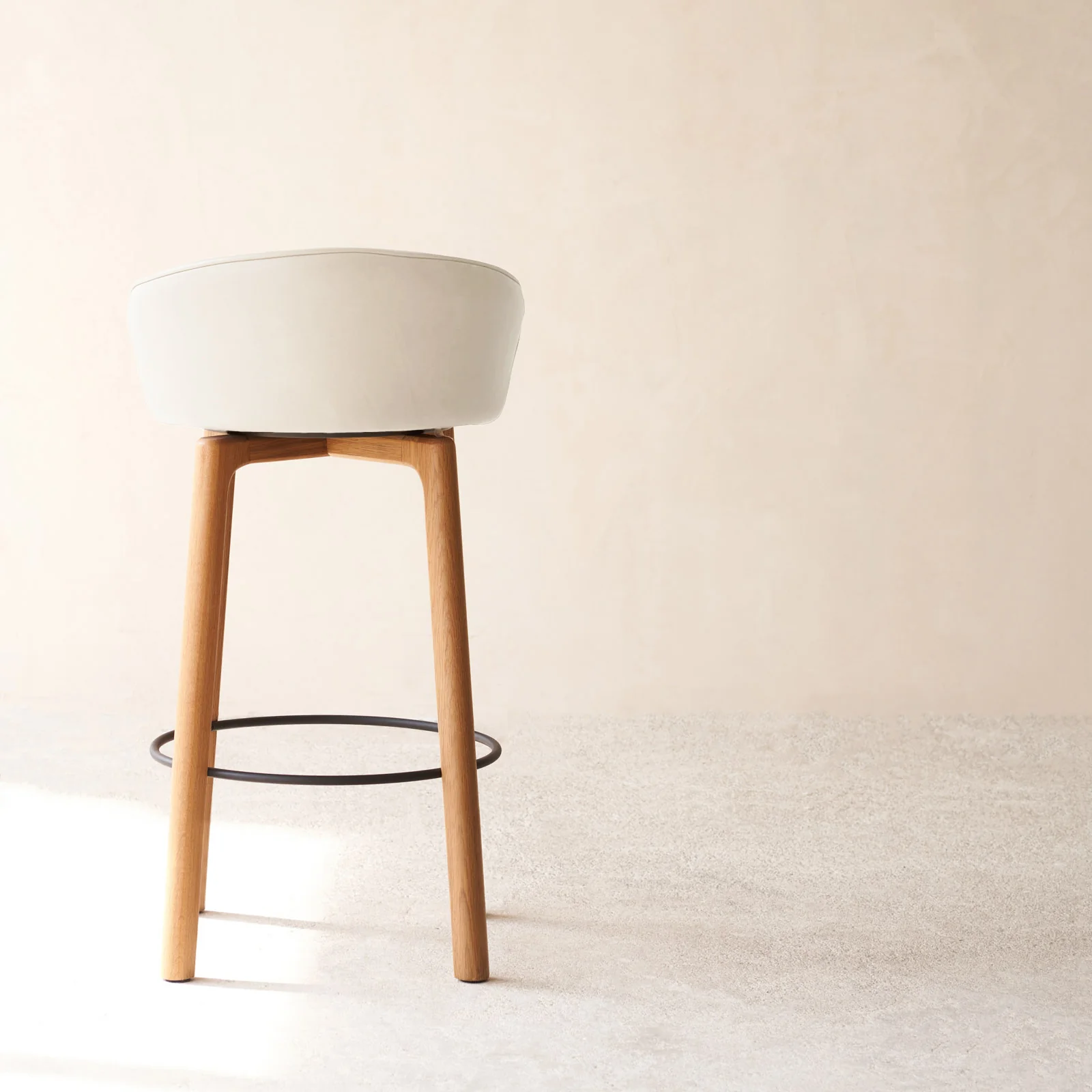 Glide Bar Stool | Bespoke Leather - Image 3