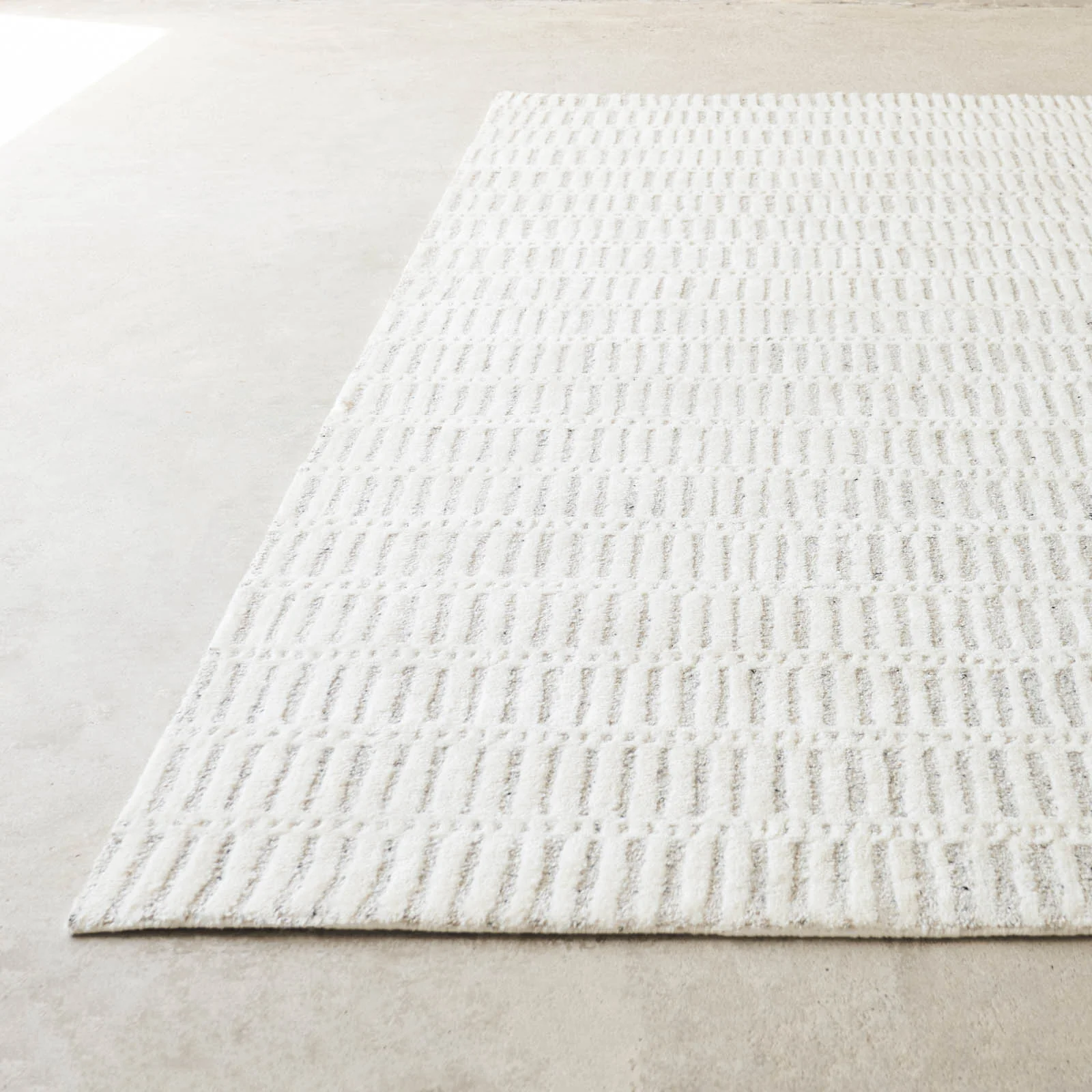 Gobi Wool Blended Rug | Ivory/Natural - Image 3