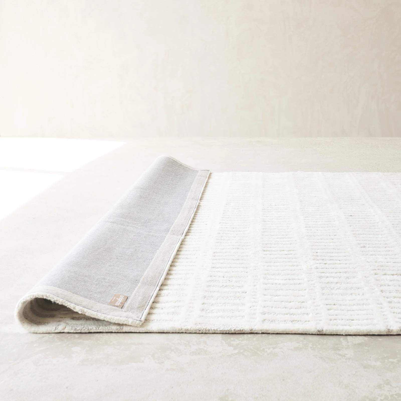 Gobi Wool Blended Rug | Ivory/Natural - Image 4