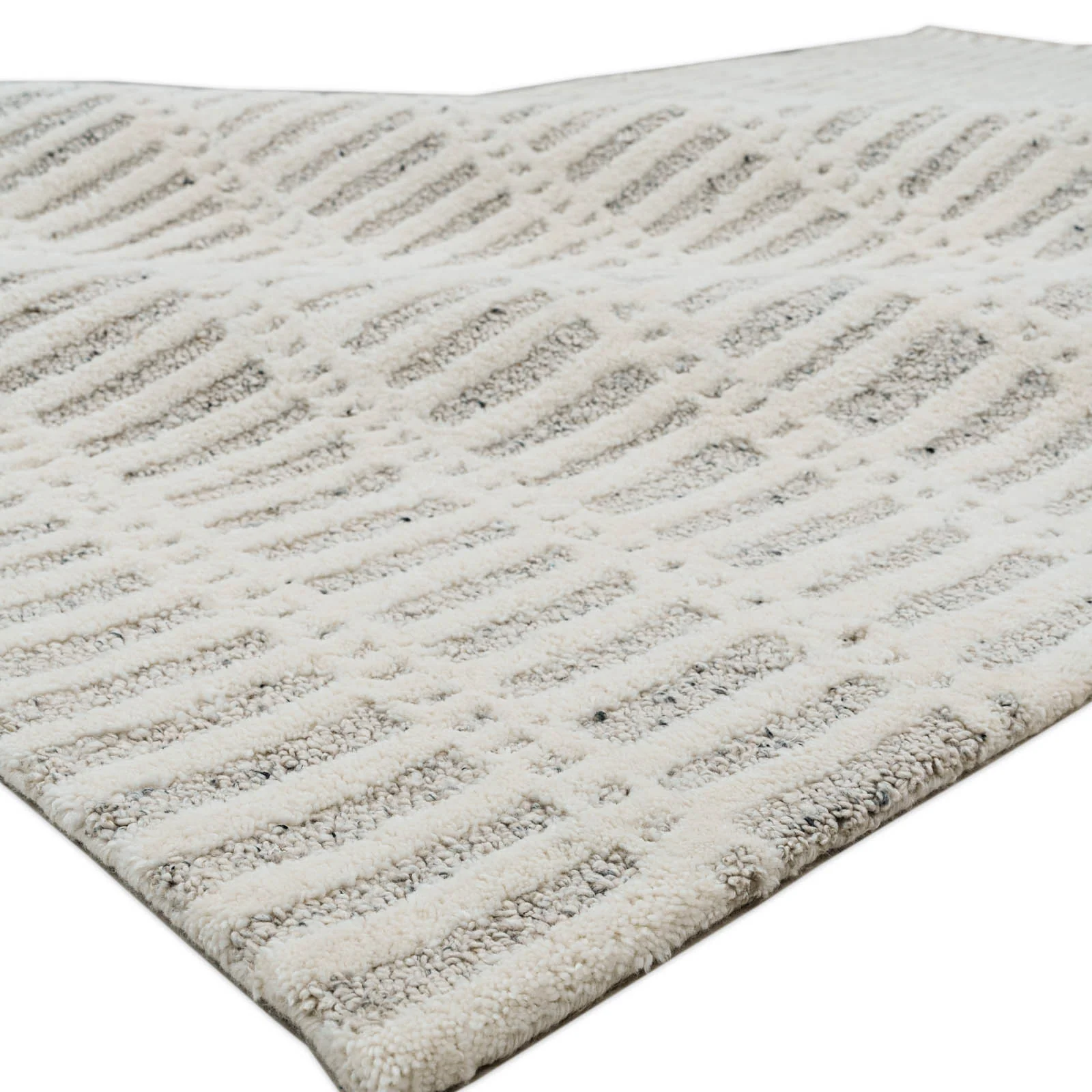 Gobi Wool Blended Rug | Ivory/Natural - Image 7
