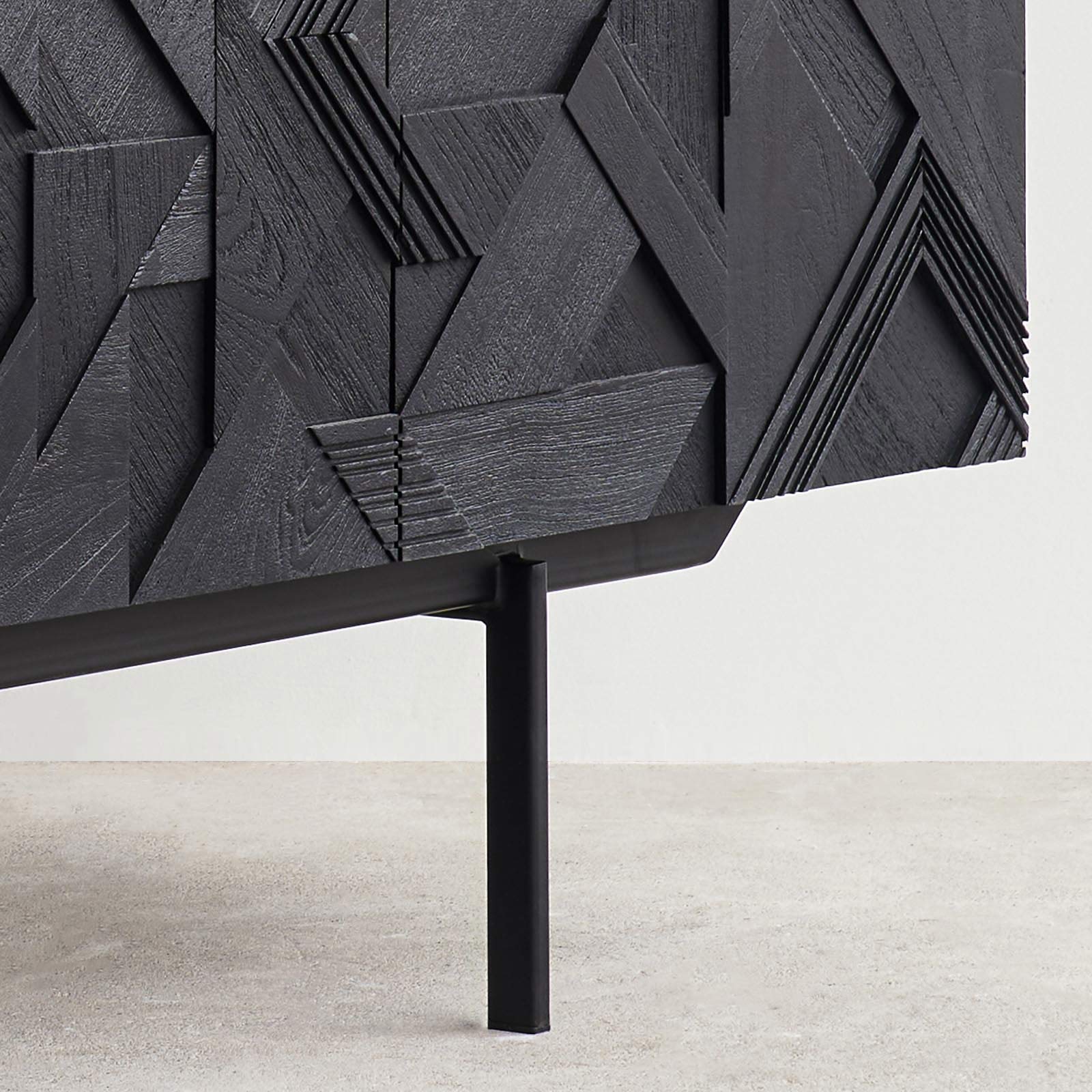 Graphic Sideboard | Teak (168cm) - Image 4