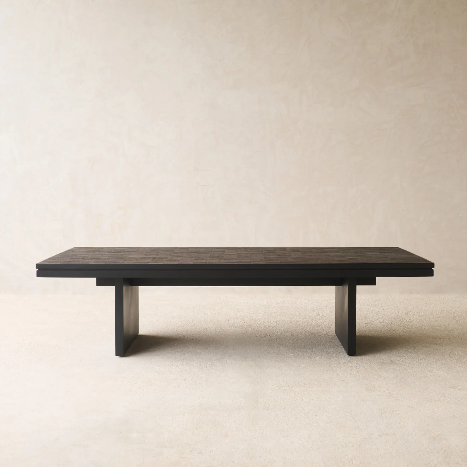 Grooves Coffee Table | Teak (135cm) - Image 4