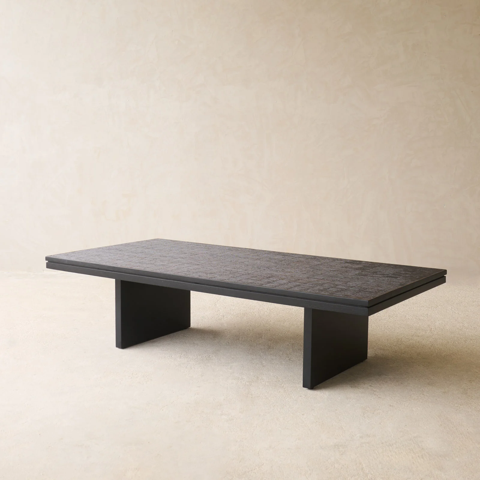Grooves Coffee Table | Teak (135cm) - Image 5