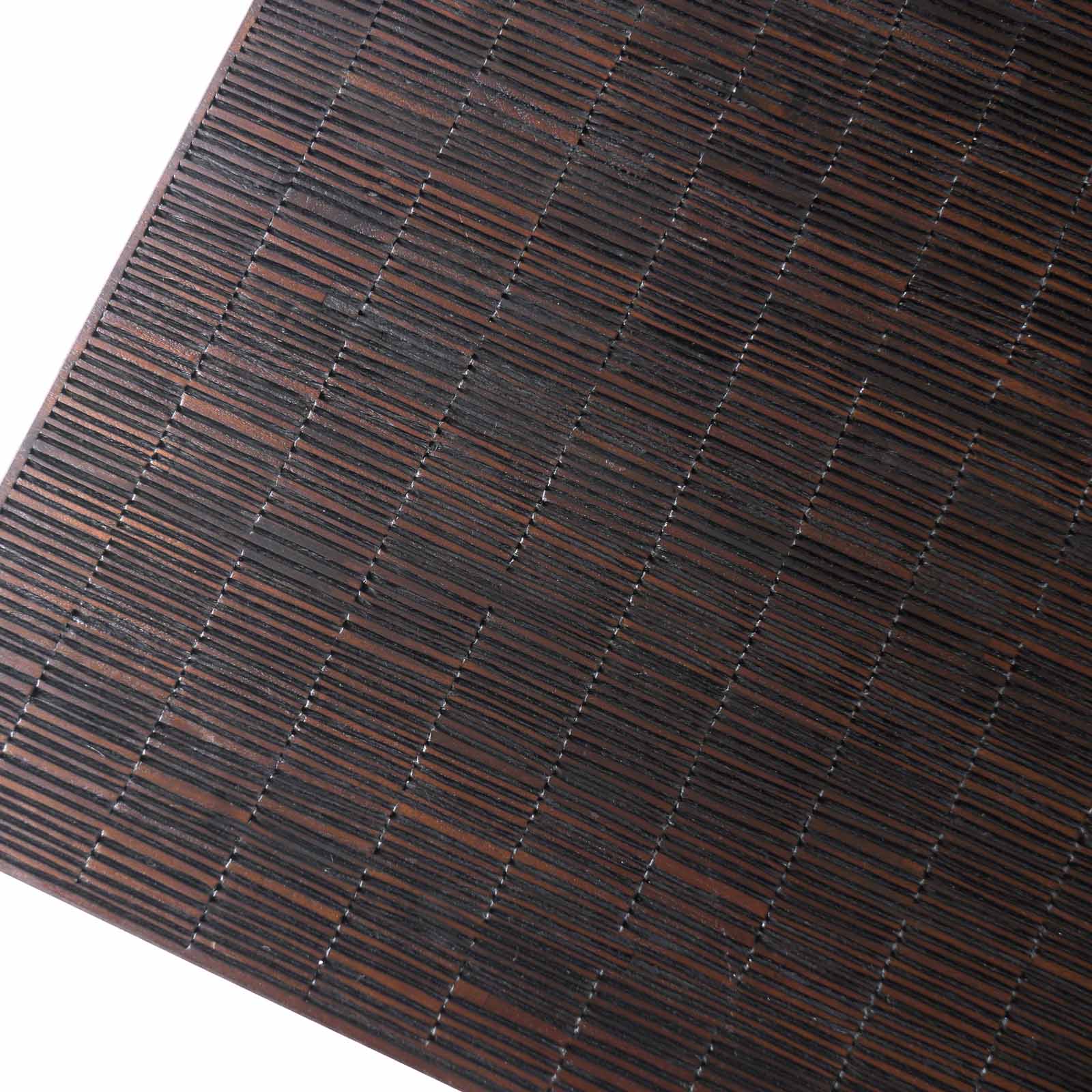 Grooves Coffee Table | Teak (140cm) - Image 5