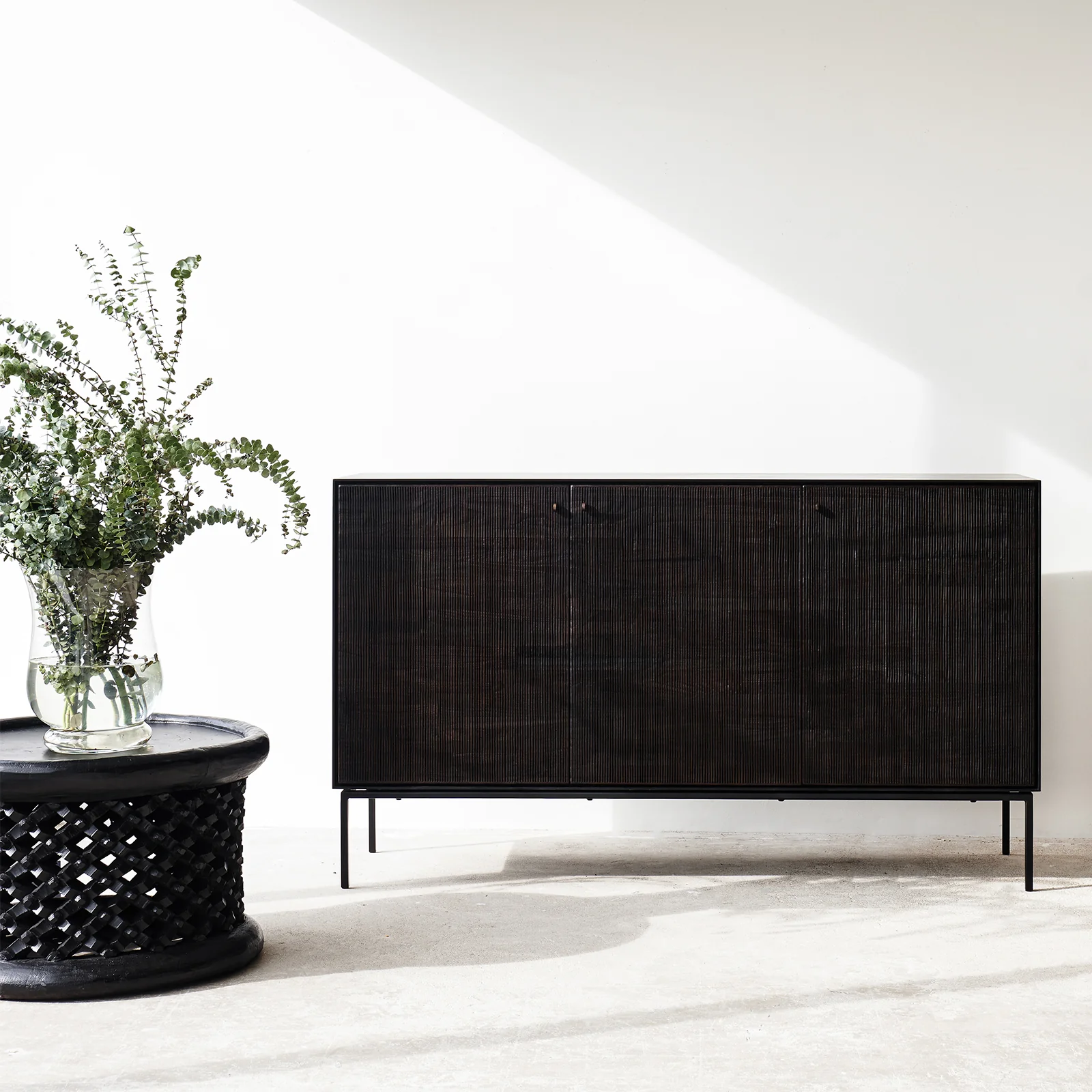 Grooves Sideboard | Teak (152cm) - Image 4