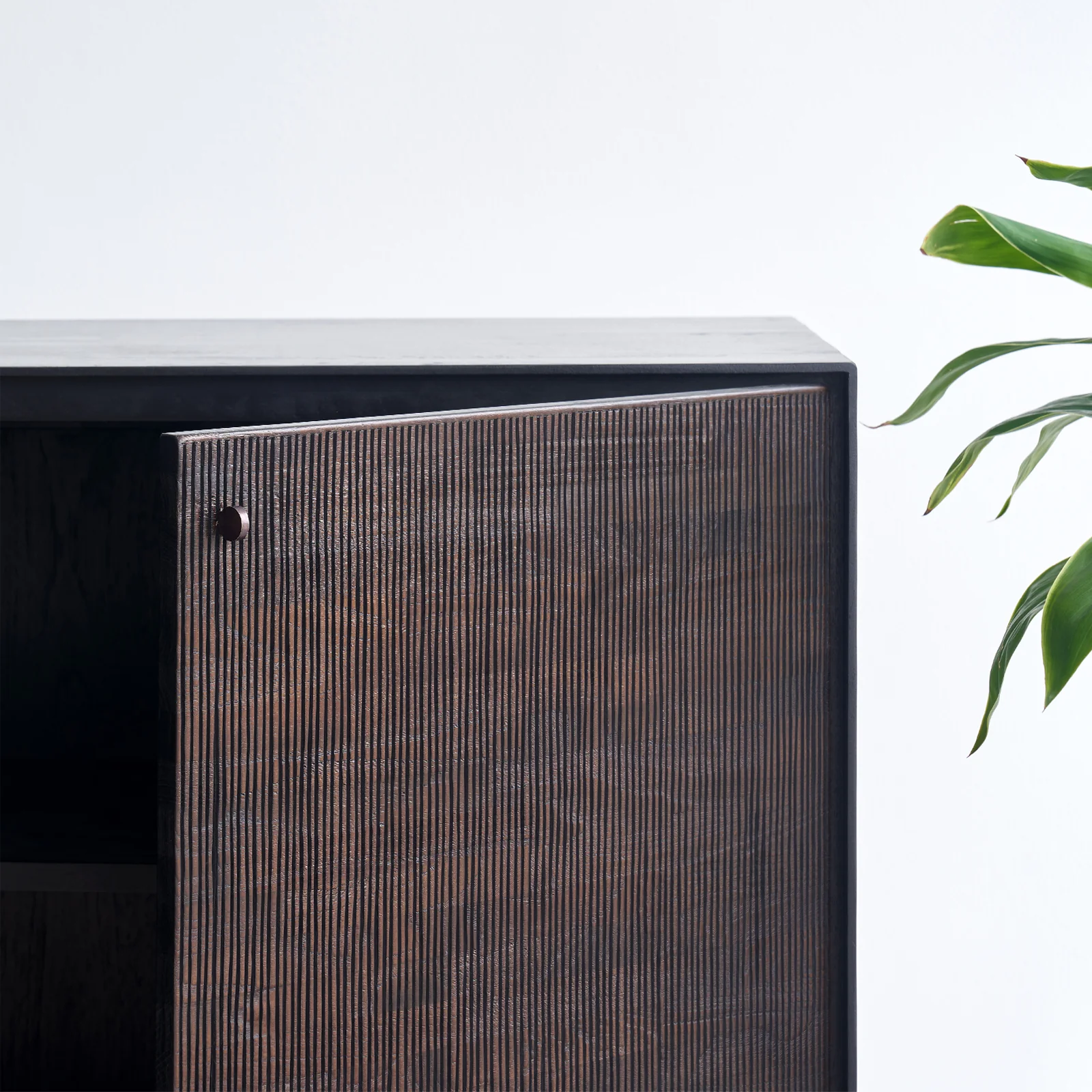 Grooves Sideboard | Teak (202cm) - Image 4