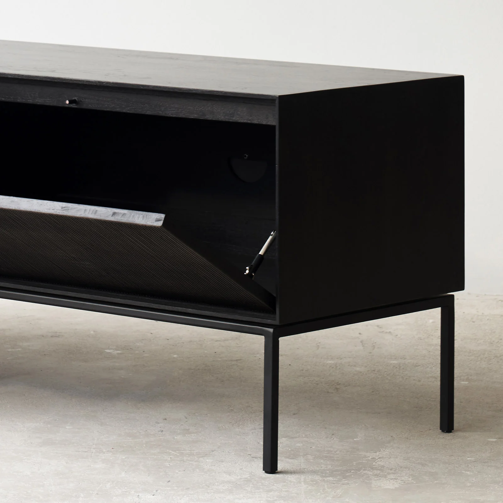 Grooves TV Console | Teak (162cm) - Image 4
