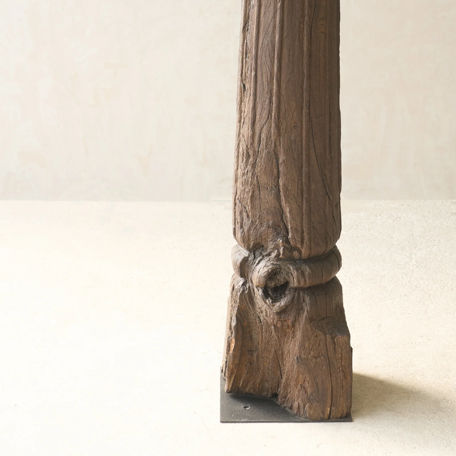 Hand Carved Teak Architectural Pillar - Image 10