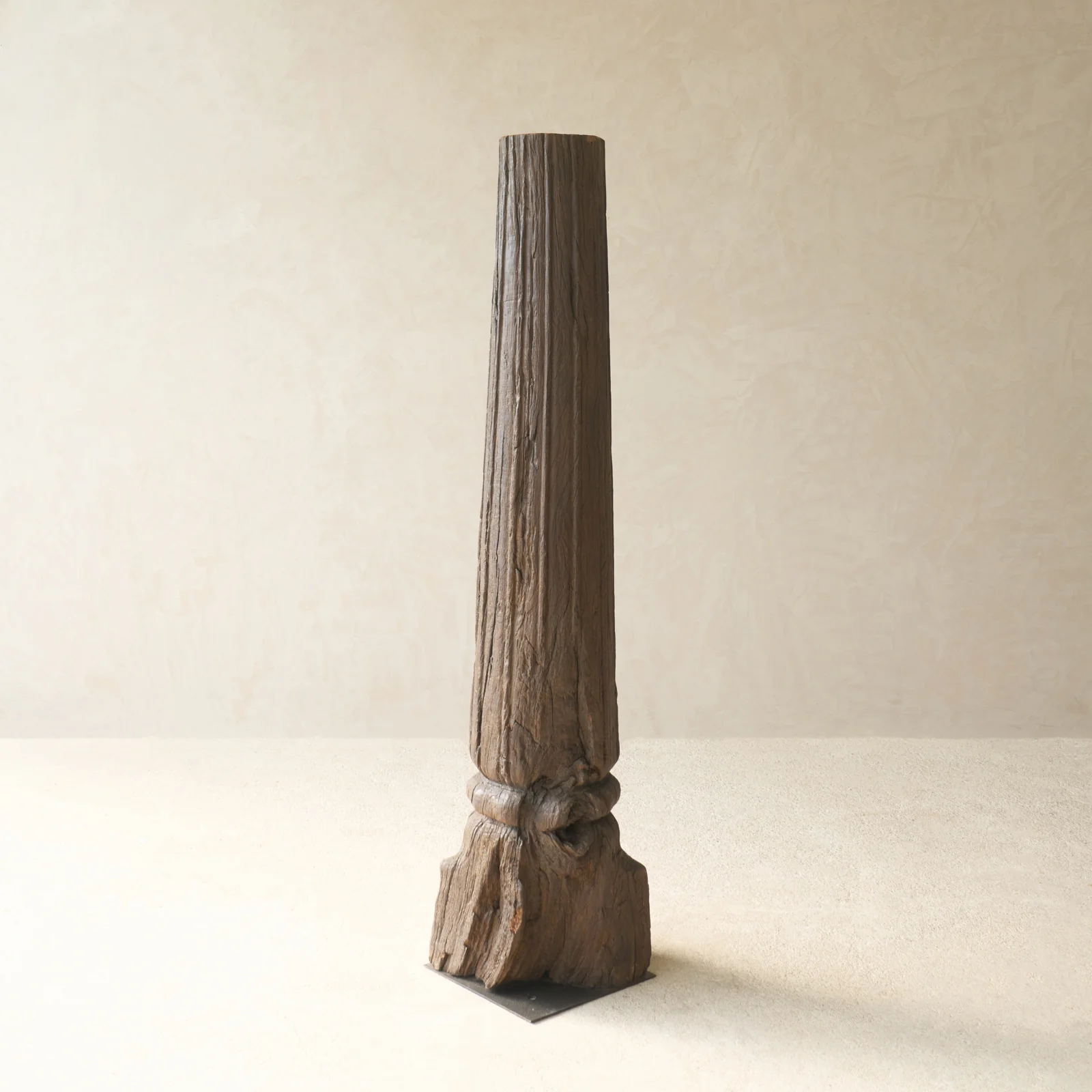 Hand Carved Teak Architectural Pillar - Image 7