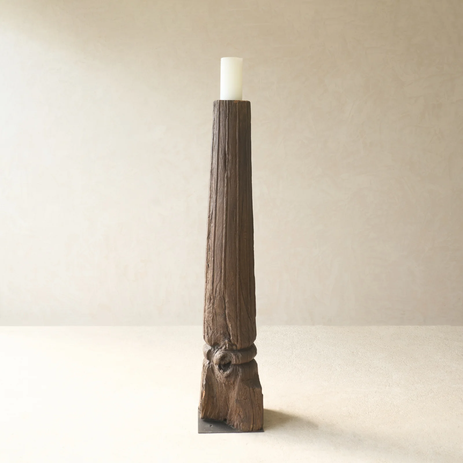 Hand Carved Teak Architectural Pillar - Image 9
