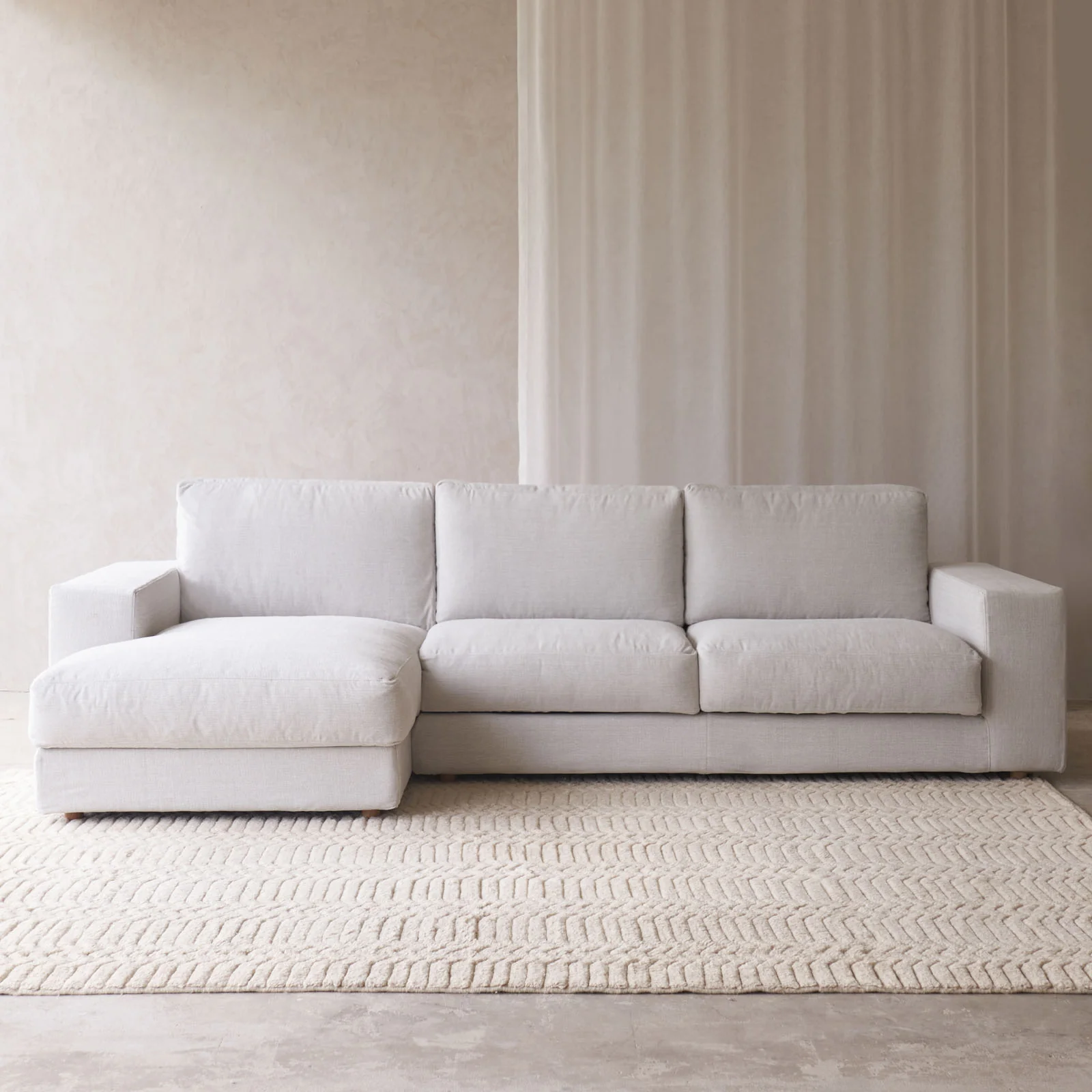 Hansen L Shape Fabric Sofa | Bespoke Fabric - Image 5