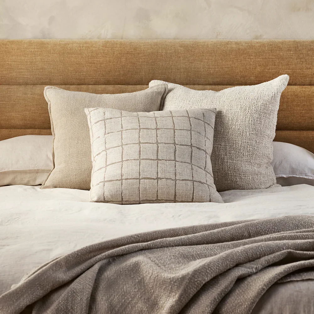 Harrison Cushion | Taupe (55 x 55cm) - Image 3