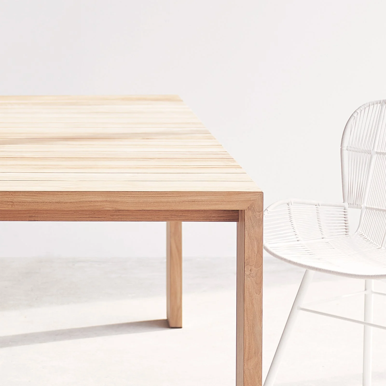 Hayman Outdoor Dining Table | Teak (200cm) - Image 4