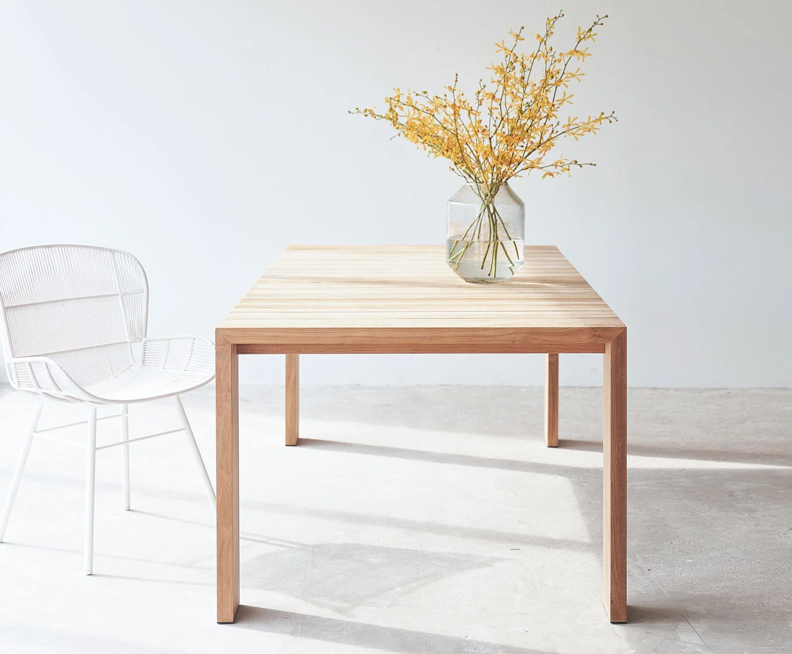Hayman Outdoor Dining Table | Teak (200cm) - Image 5