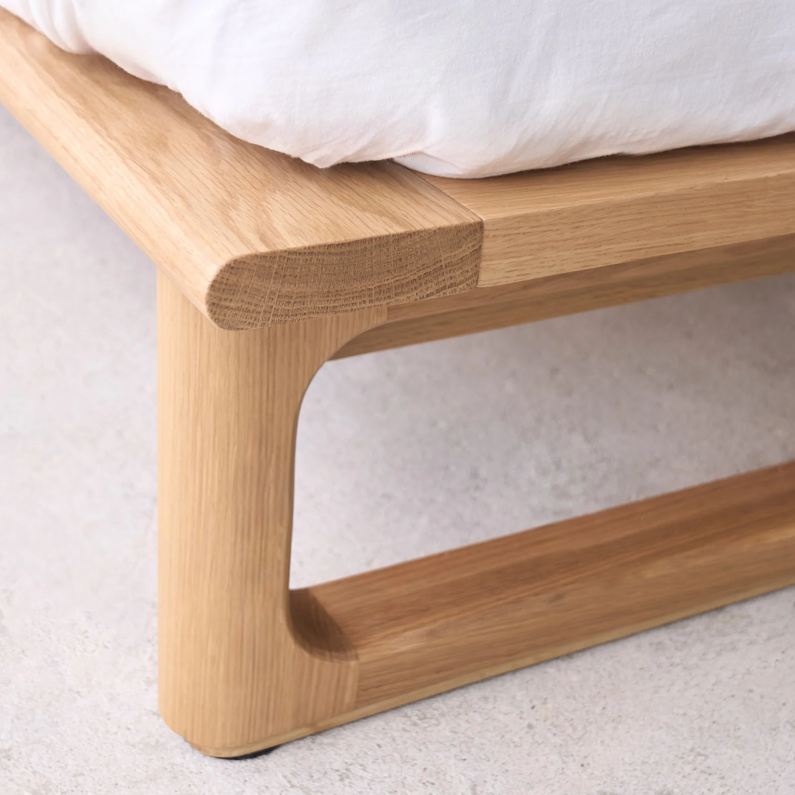 Hover Bed Frame | Oak - Pecan (SG Super Single) - Image 6