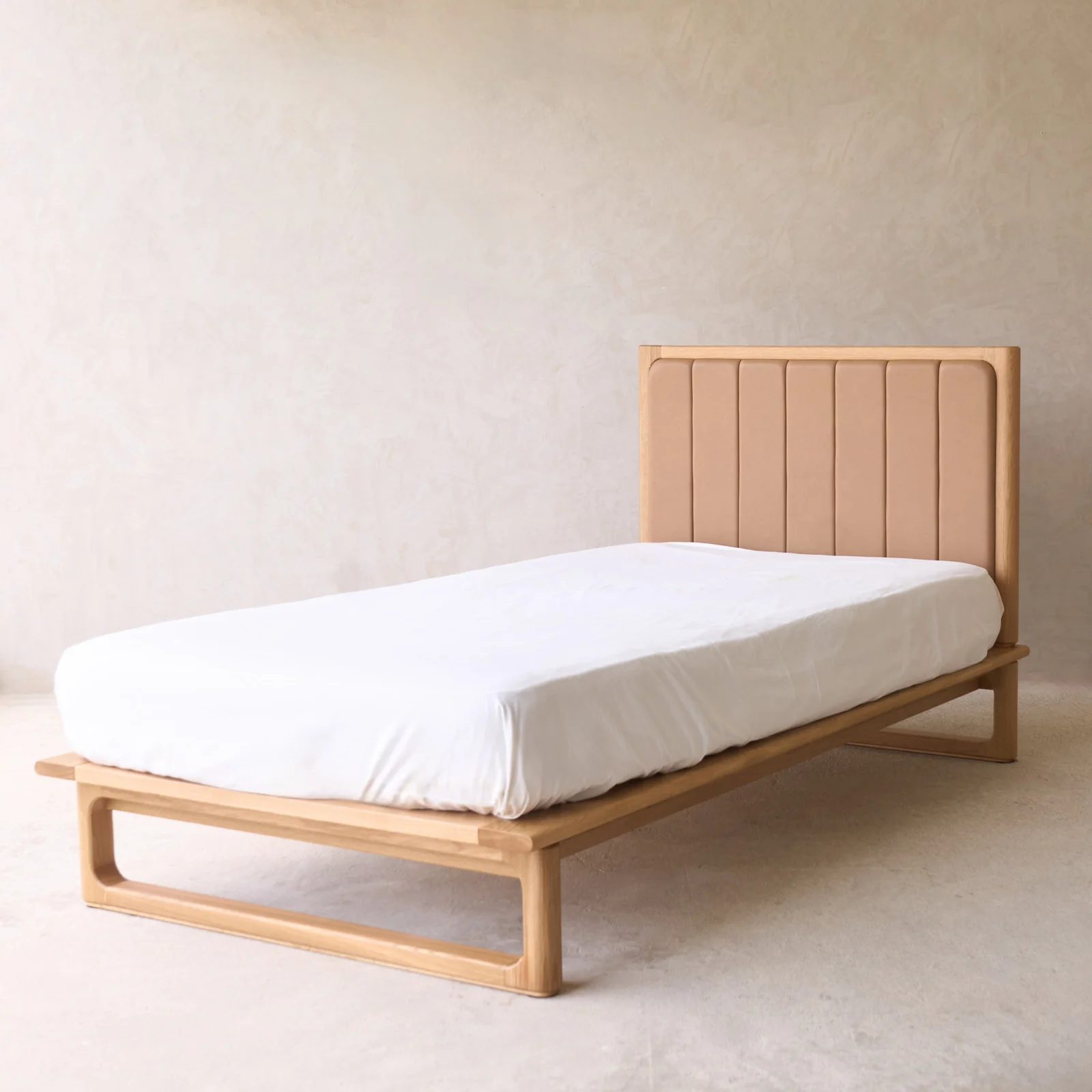 Hover Bed Frame | Oak - Pecan (SG Super Single) - Image 7