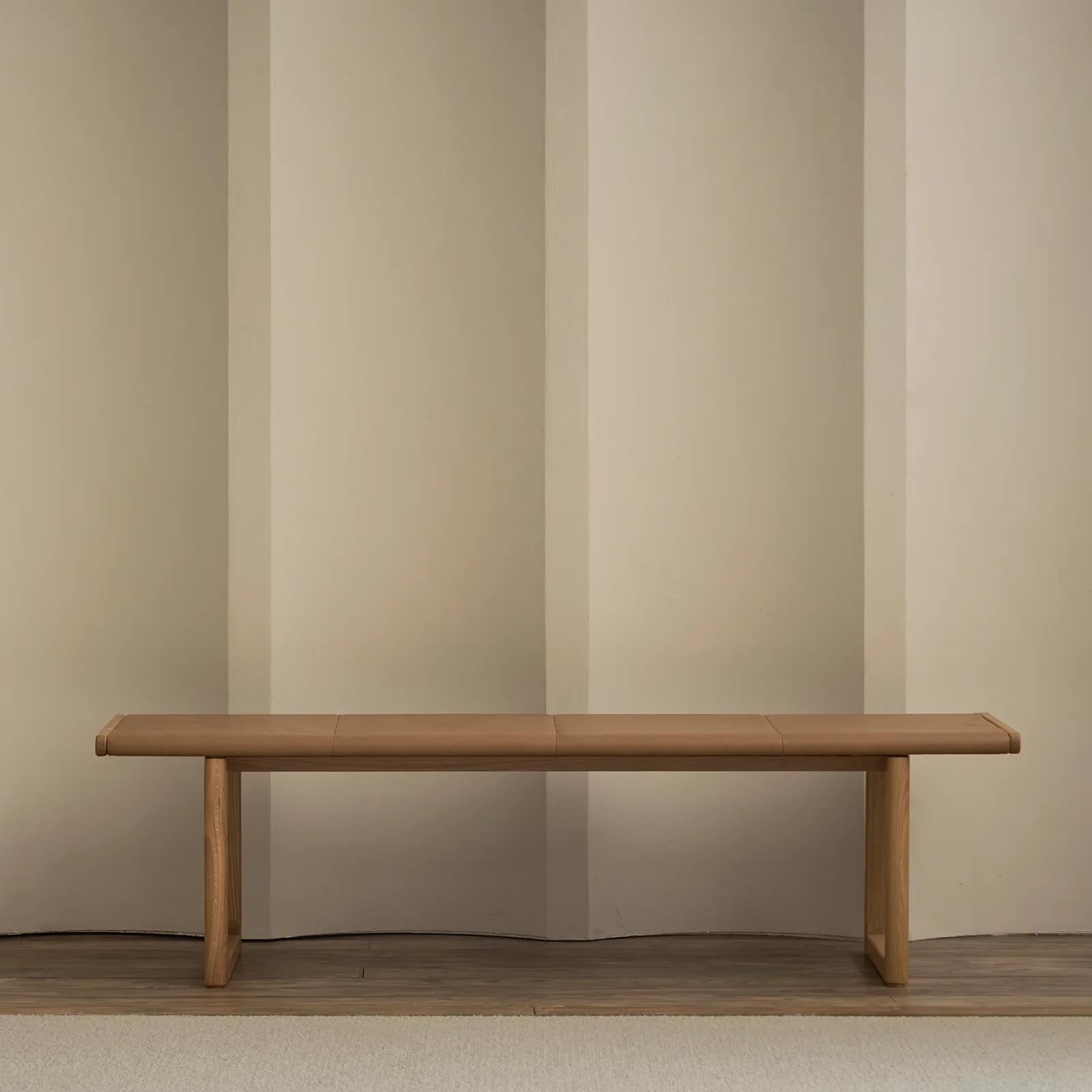 Hover Bench | Bespoke Fabric & Leather - Image 3