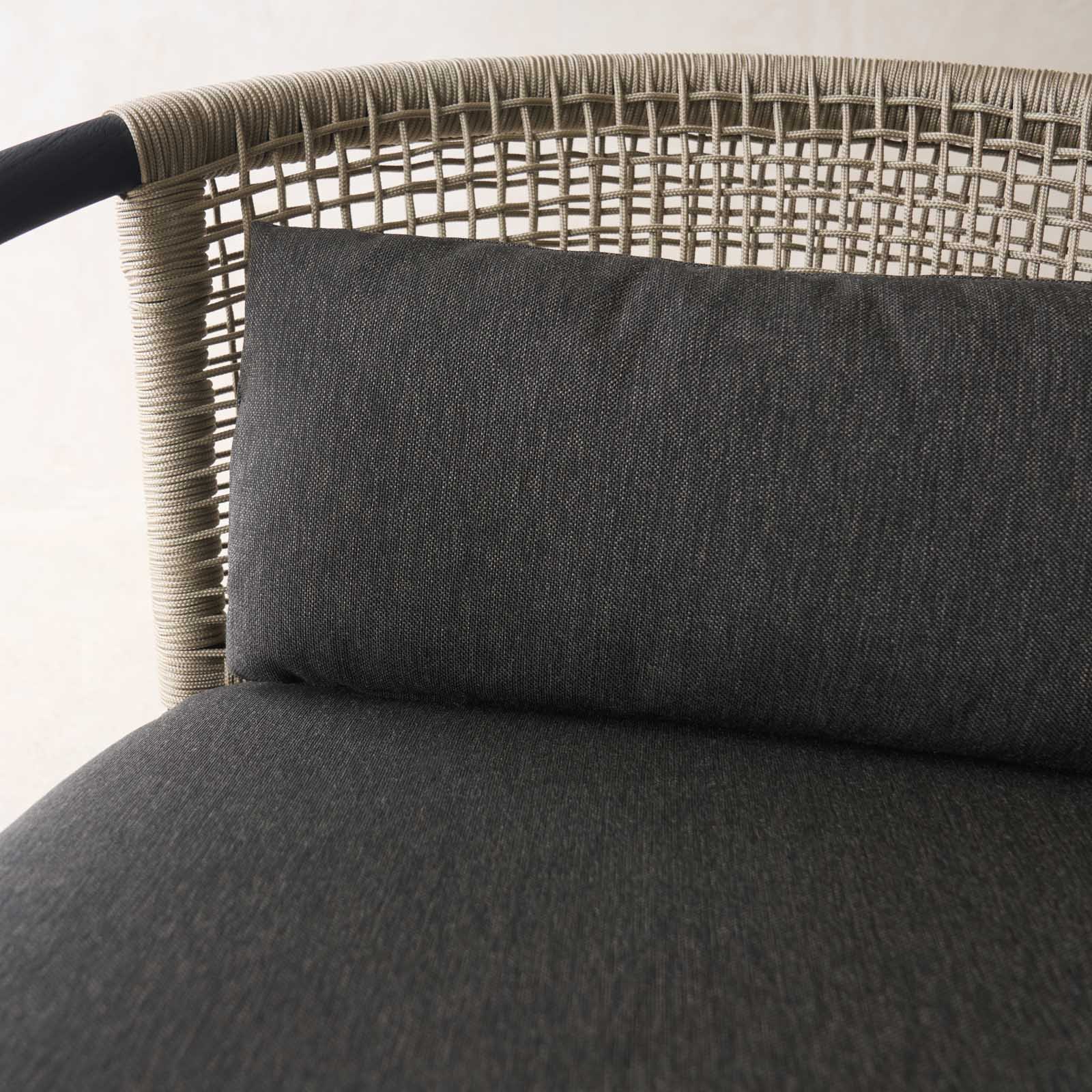Icon Outdoor Lounge Chair | Charcoal - Image 3