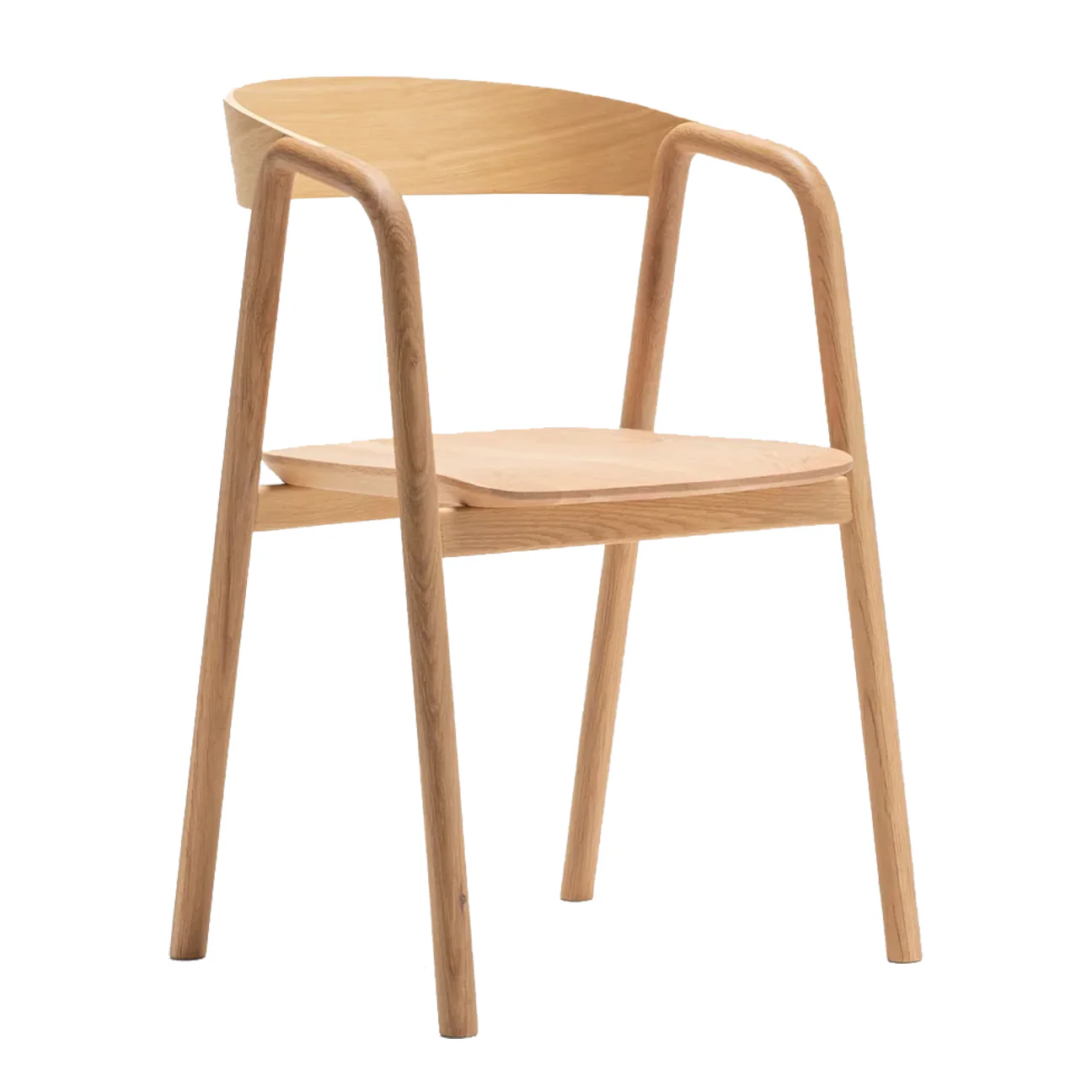 Inlay Dining Chair | Oak - Natural - Image 2