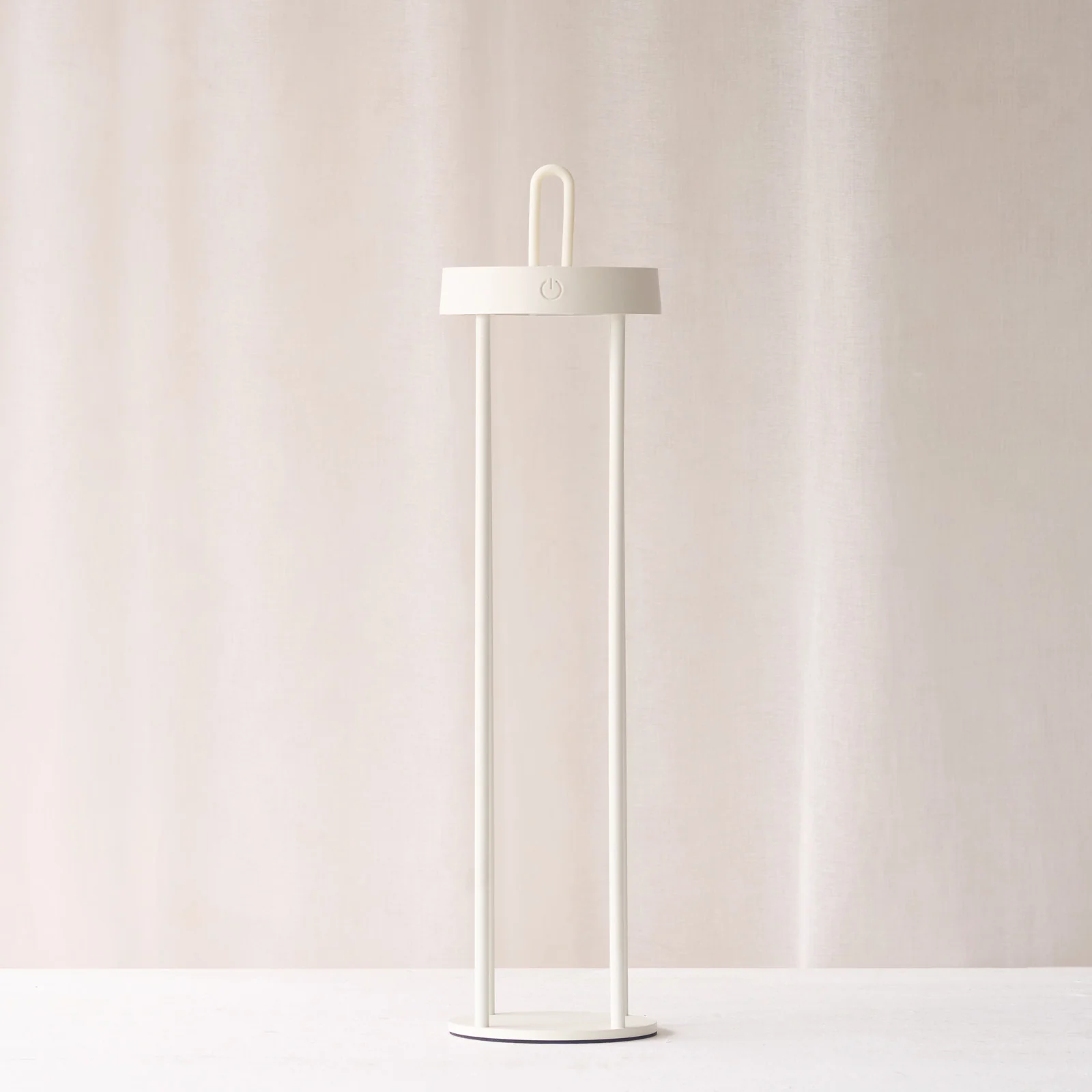 Isalo Outdoor LED Table Lamp | Cream - Image 8