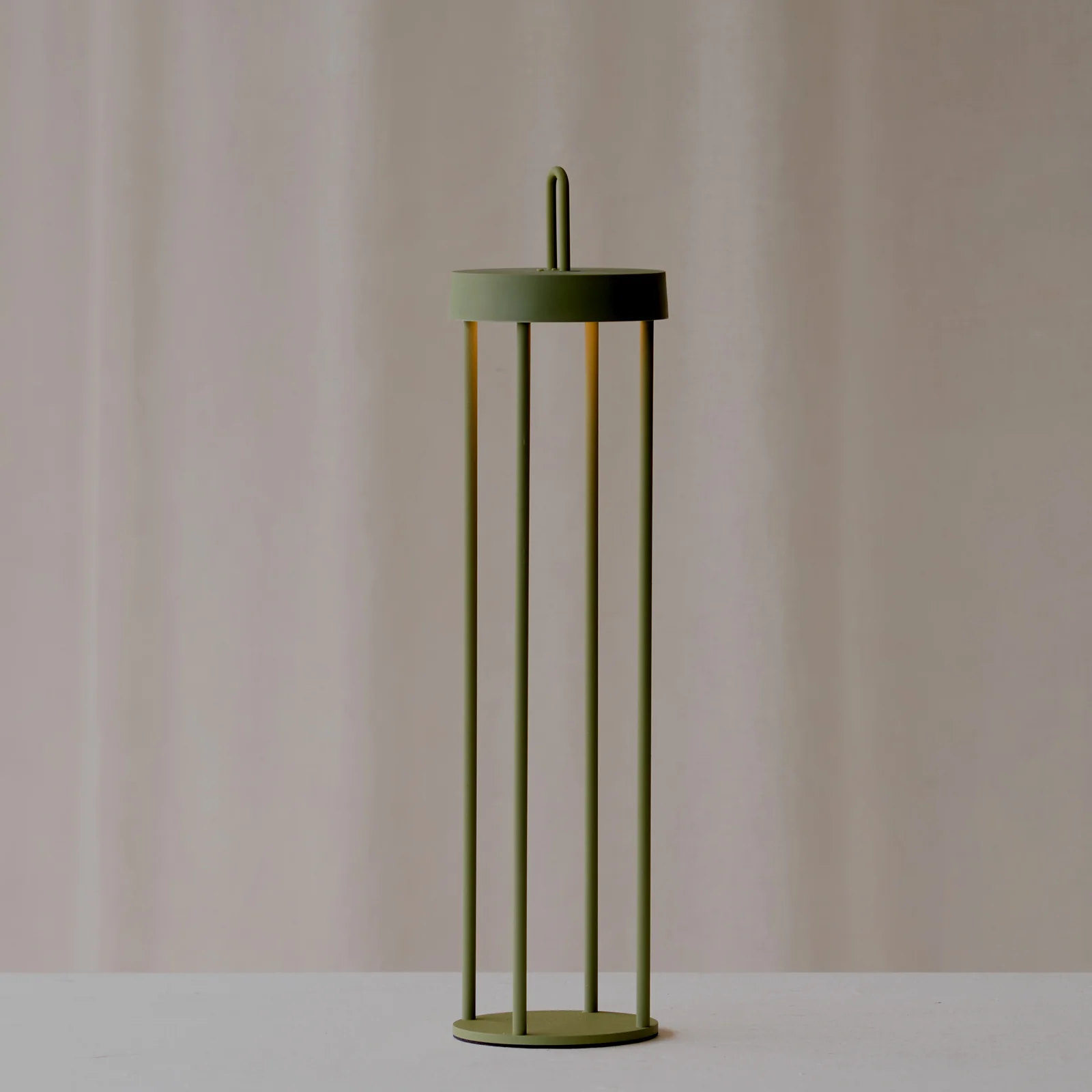 Isalo Outdoor LED Table Lamp | Olive - Image 2