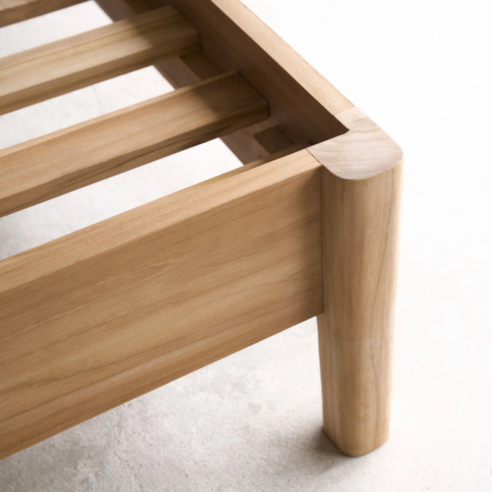 Isla Bed Frame | Teak with Rope - Image 7