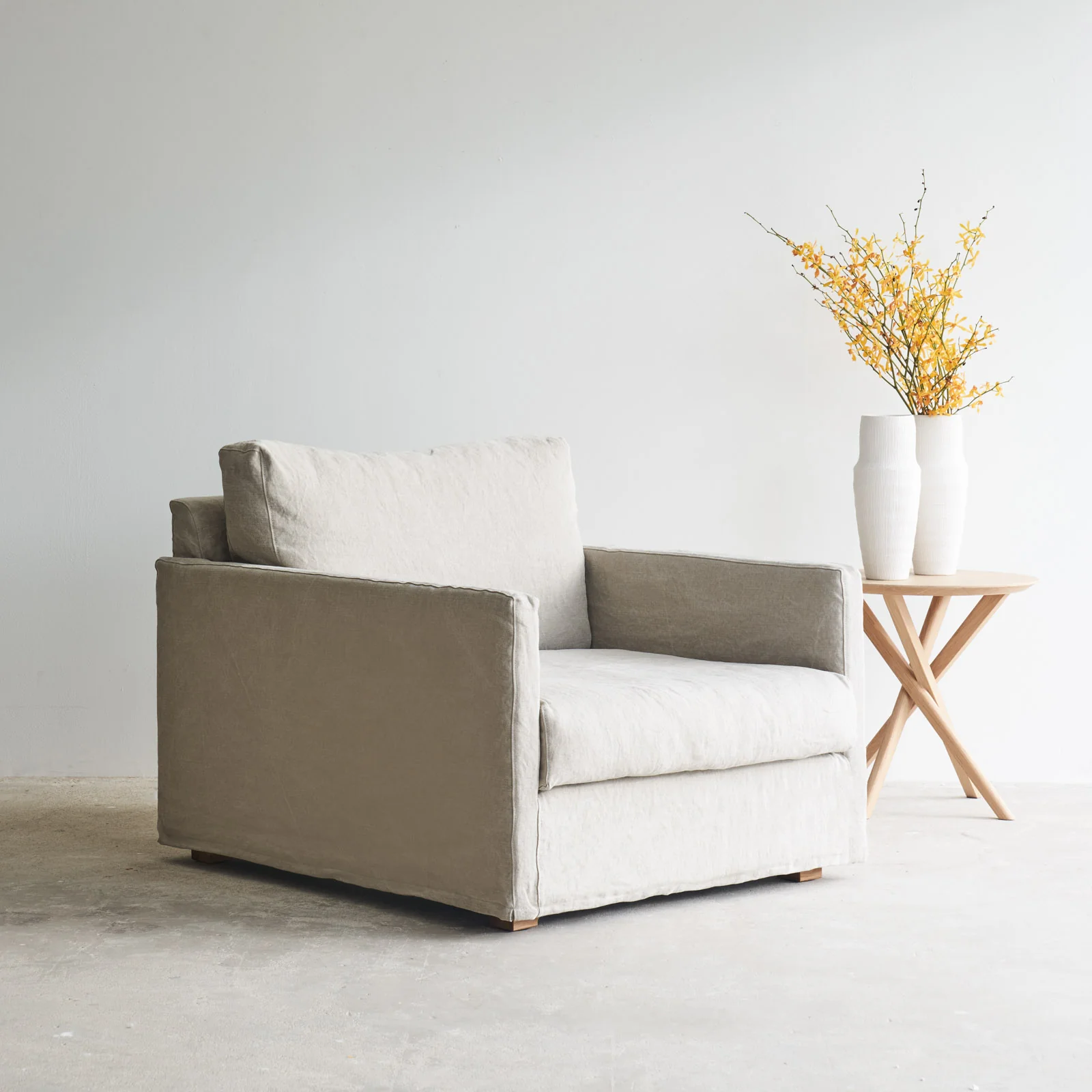 Island Armchair | Bespoke Fabric - Image 3