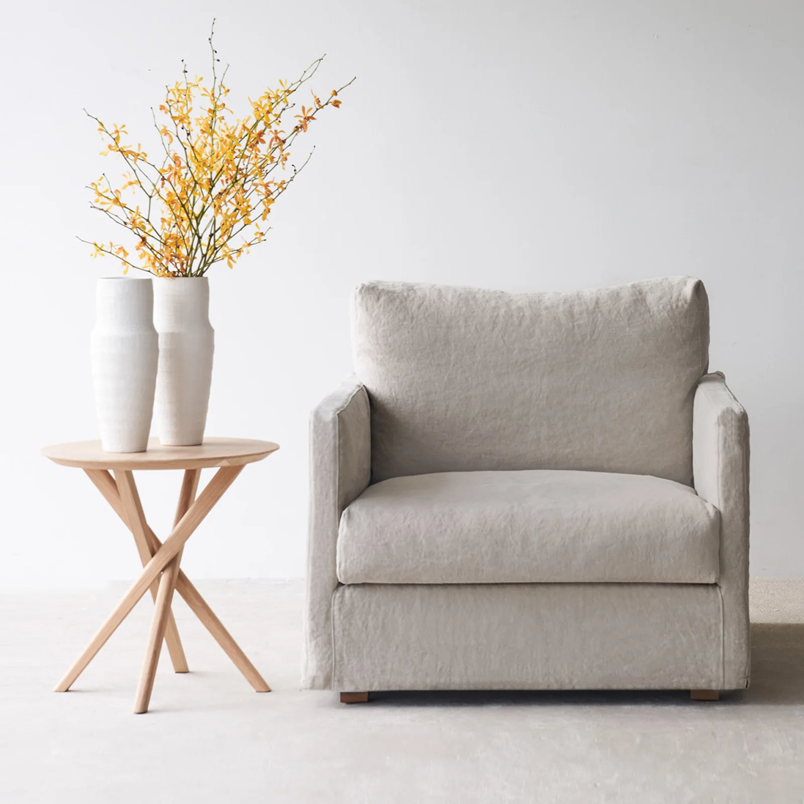 Island Armchair | Bespoke Fabric - Image 5