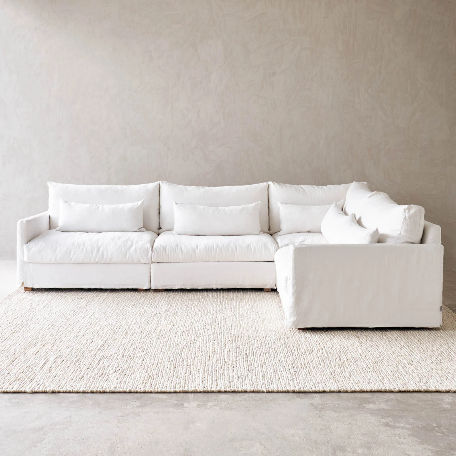 Island Modular Corner Sofa | Bespoke Fabric (320cm) - Image 3