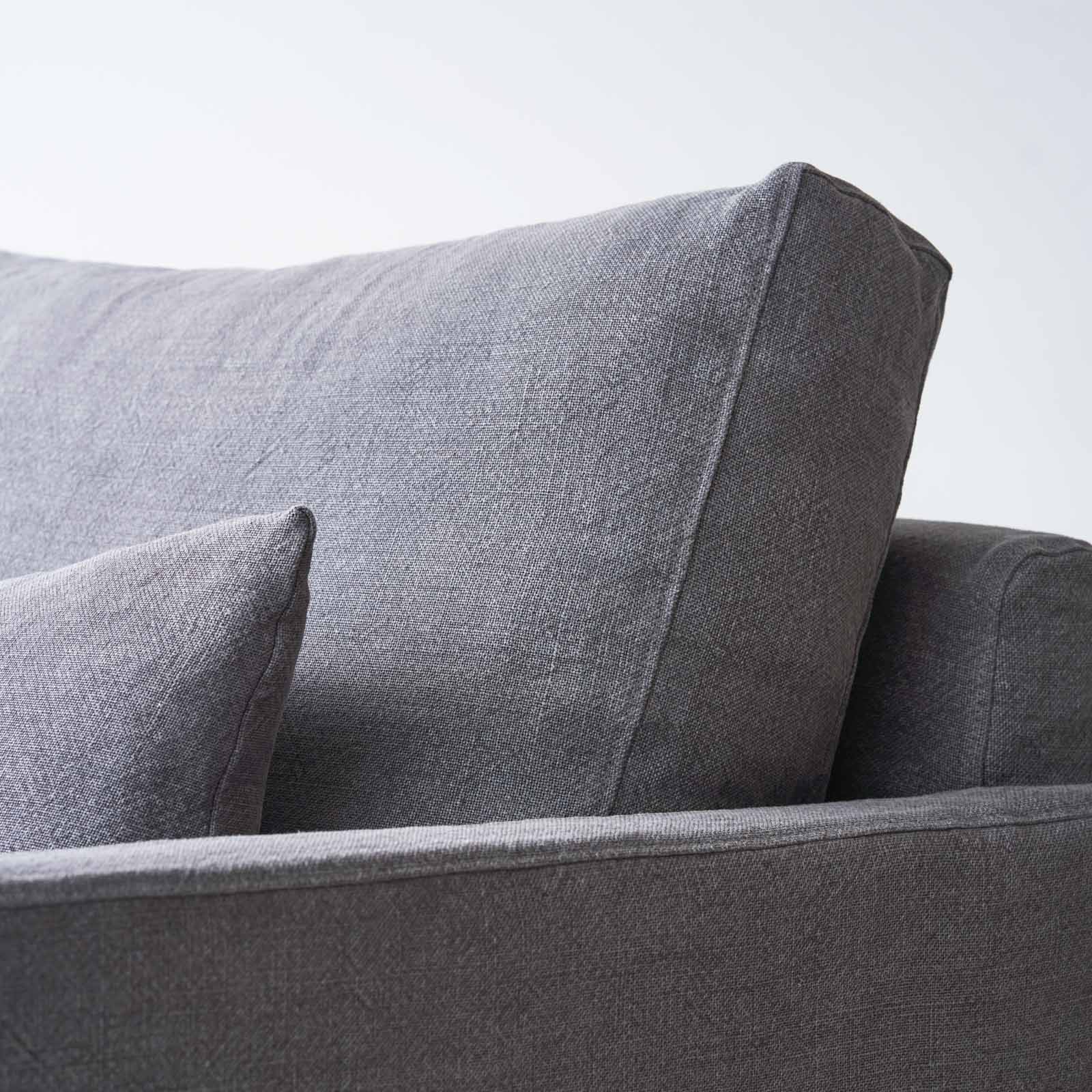 Island Fabric Armchair | Iron - Image 3