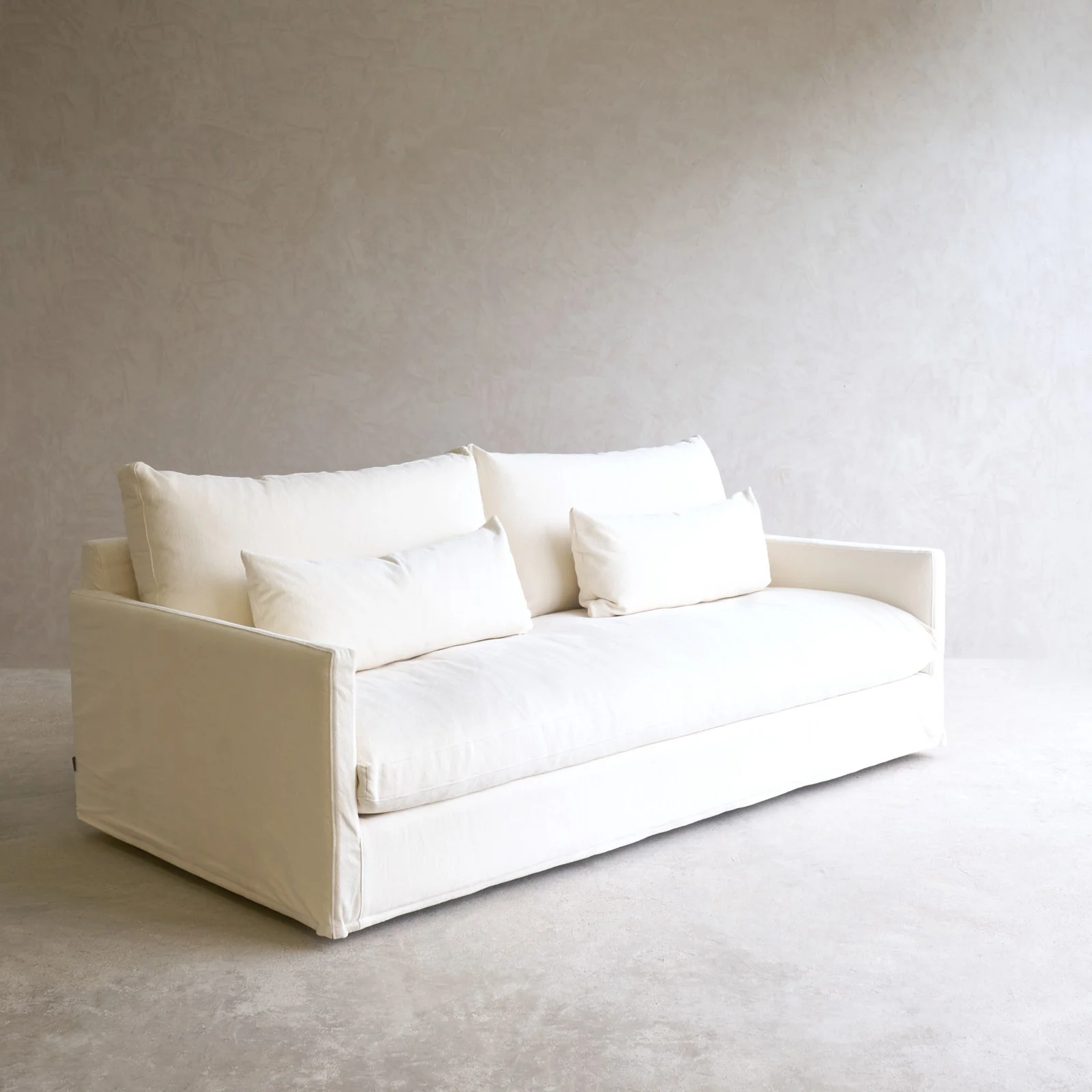 Island Fabric Sofa | Blanc - Image 6