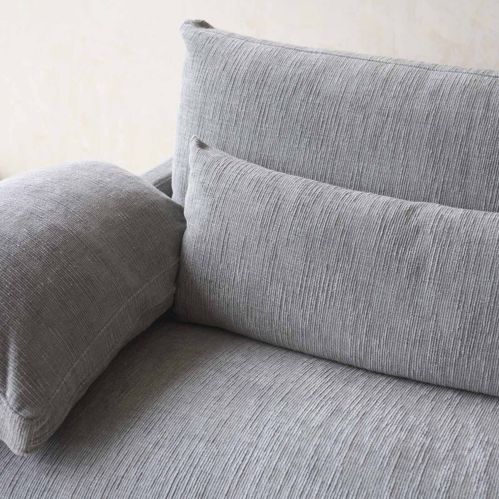 Island Fabric Sofa | Gunmetal - Image 3