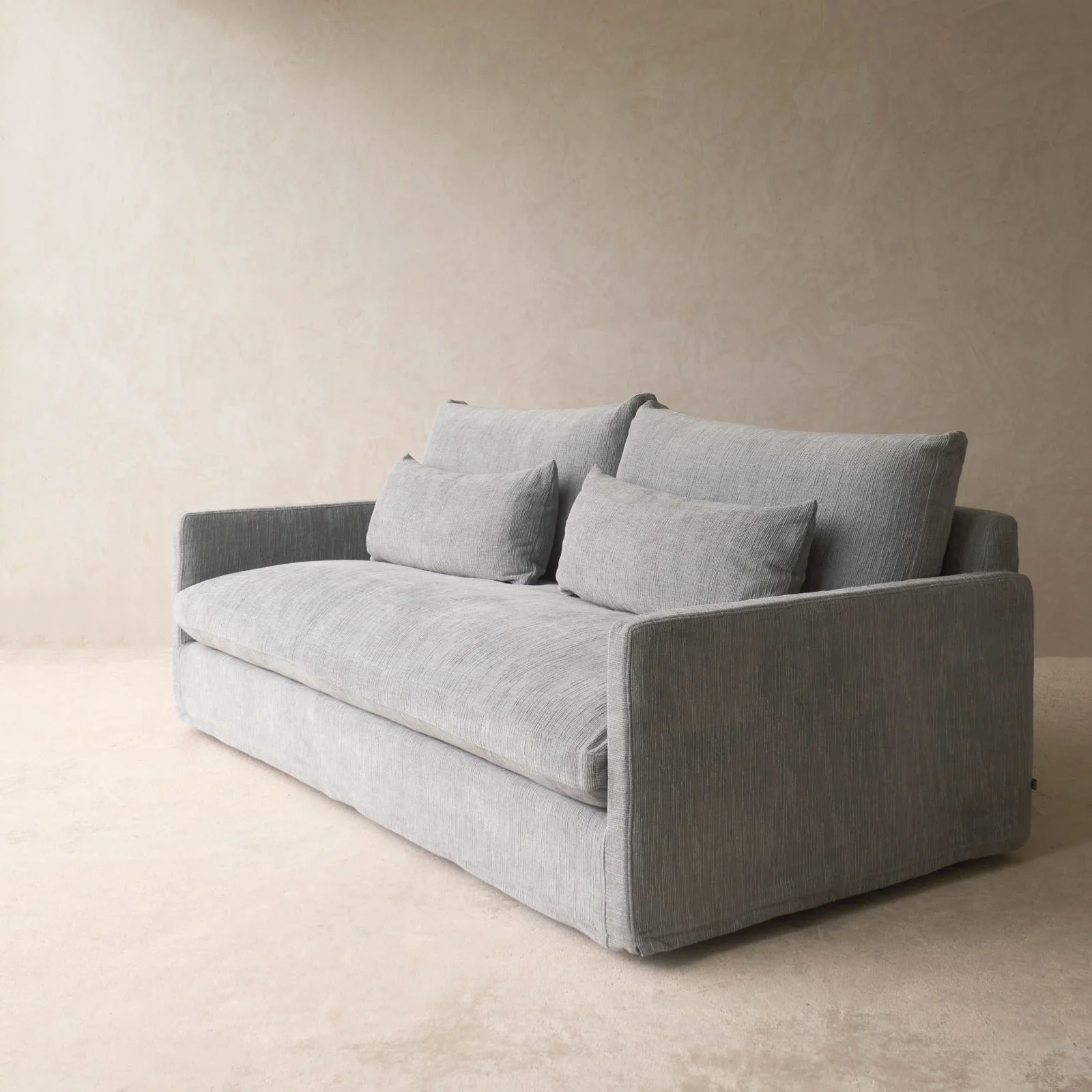 Island Fabric Sofa | Gunmetal - Image 8