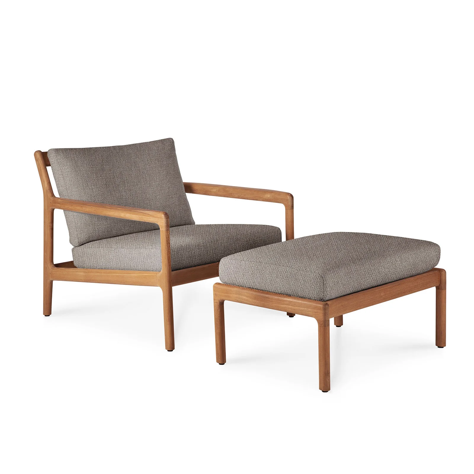 Jack Outdoor Foot Stool | Teak - Mocha (71cm) - Image 5