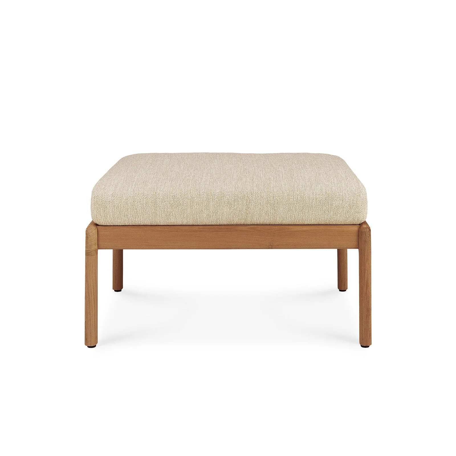Jack Outdoor Foot Stool | Teak - Natural (71cm) - Image 3